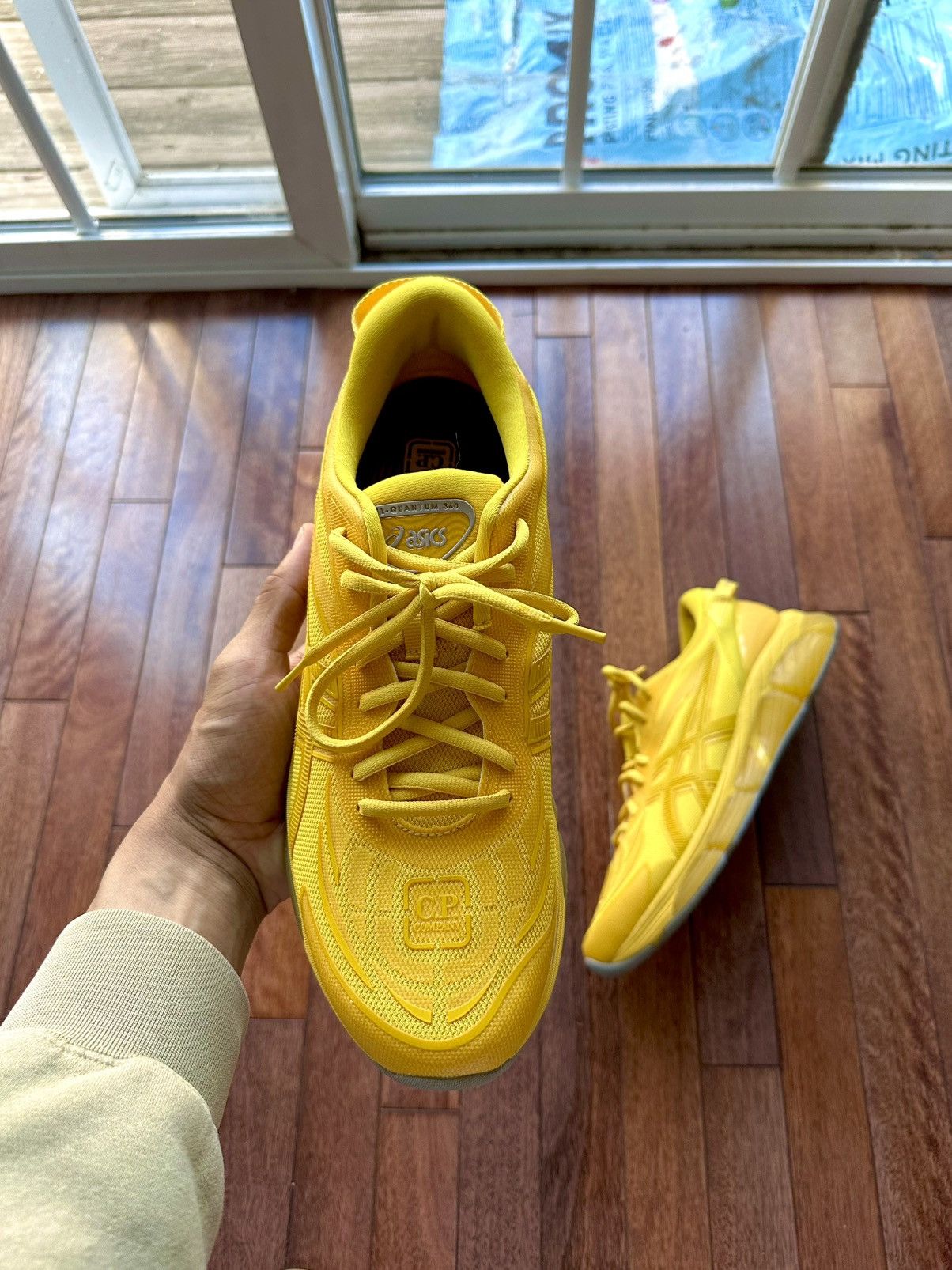 Asics × C.P. Company ASICS x CP Company Gel-Quantum 360 VIII 8 - Mission Yellow Size US 12 / EU 45 - 4 Thumbnail