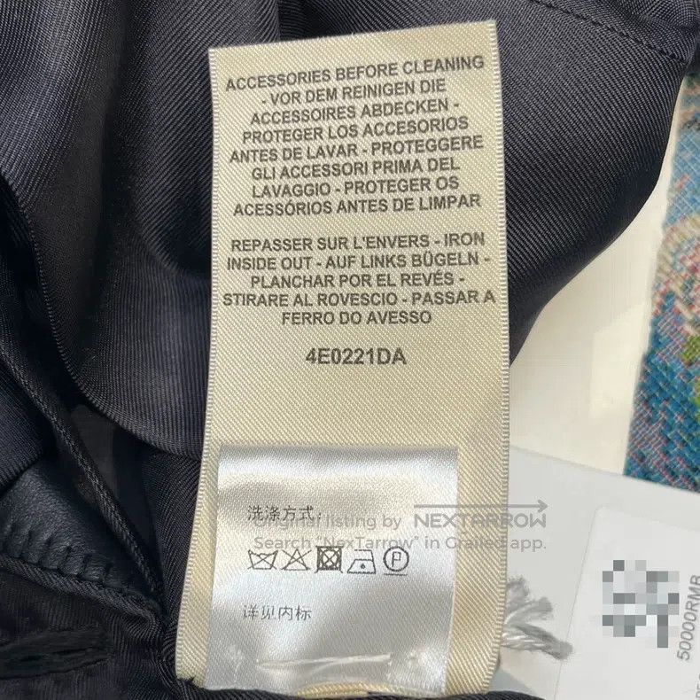 Hermes Hermes 24' Mulberry Silk and Sheepskin Patchwork Jacket Size XS / US 0-2 / IT 36-38 - 8 Thumbnail