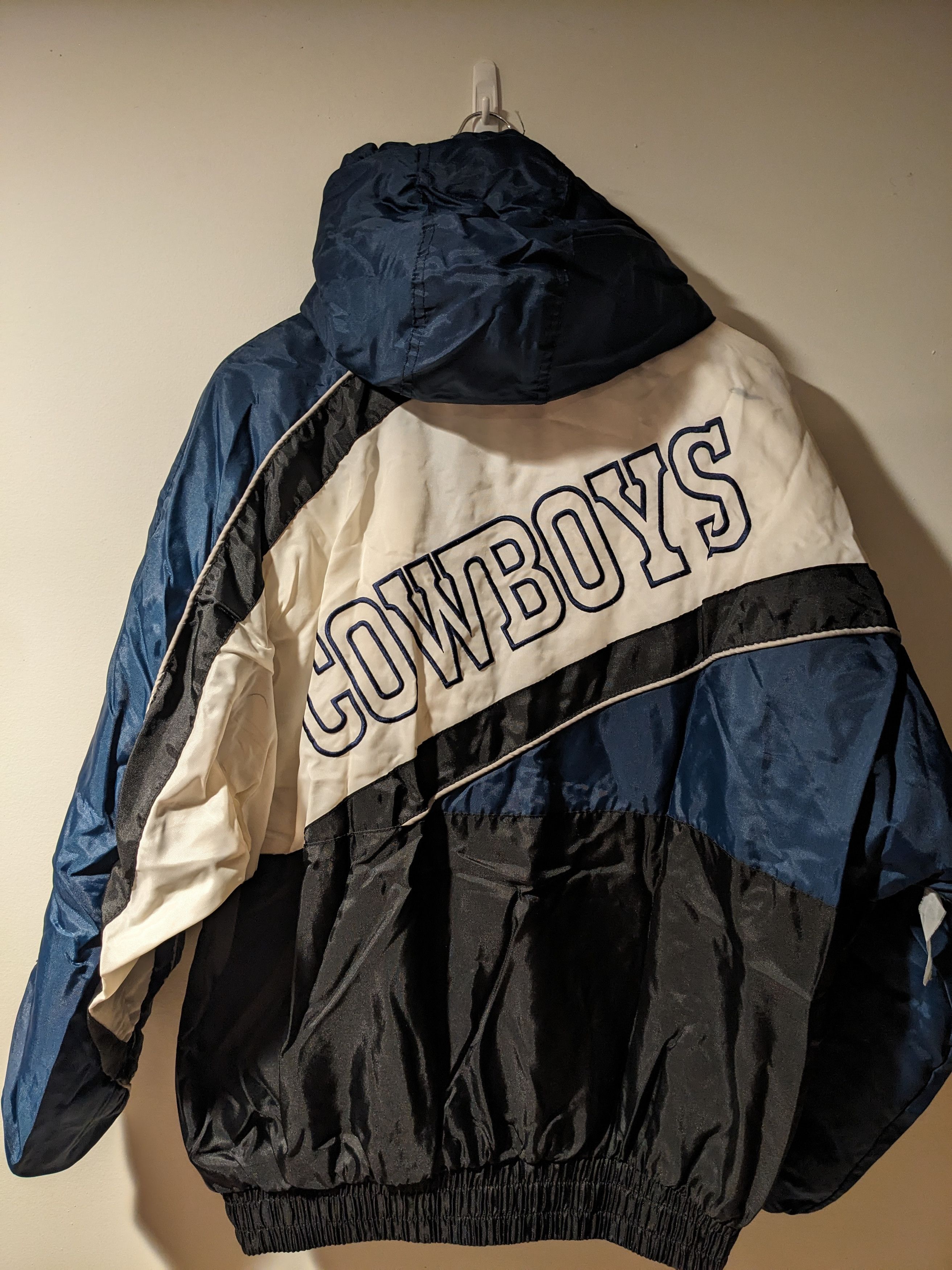 NFL × Vintage Vintage 90s Dallas Cowboys NFL Football Large Puffer Jacket Size US L / EU 52-54 / 3 - 1 Thumbnail