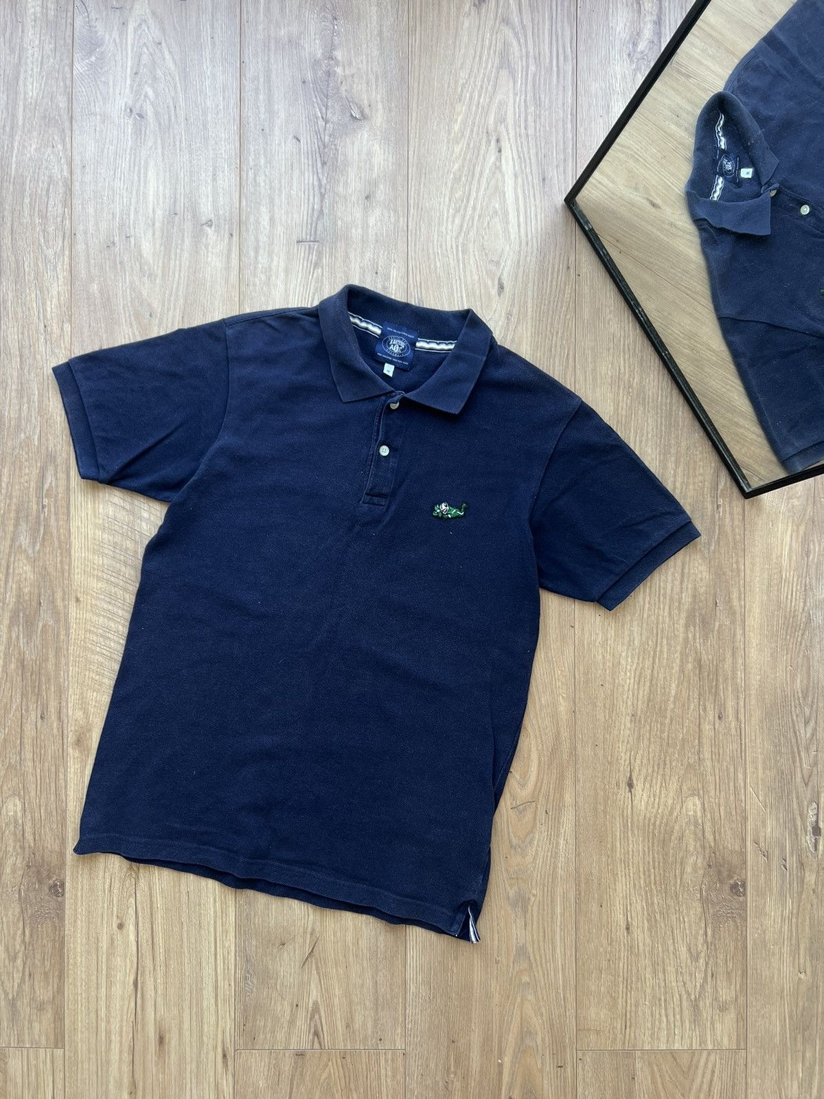 Bape BAPE BIKER / SOLDIER POLO T-SHIRT Size US M / EU 48-50 / 2 - 1 Thumbnail