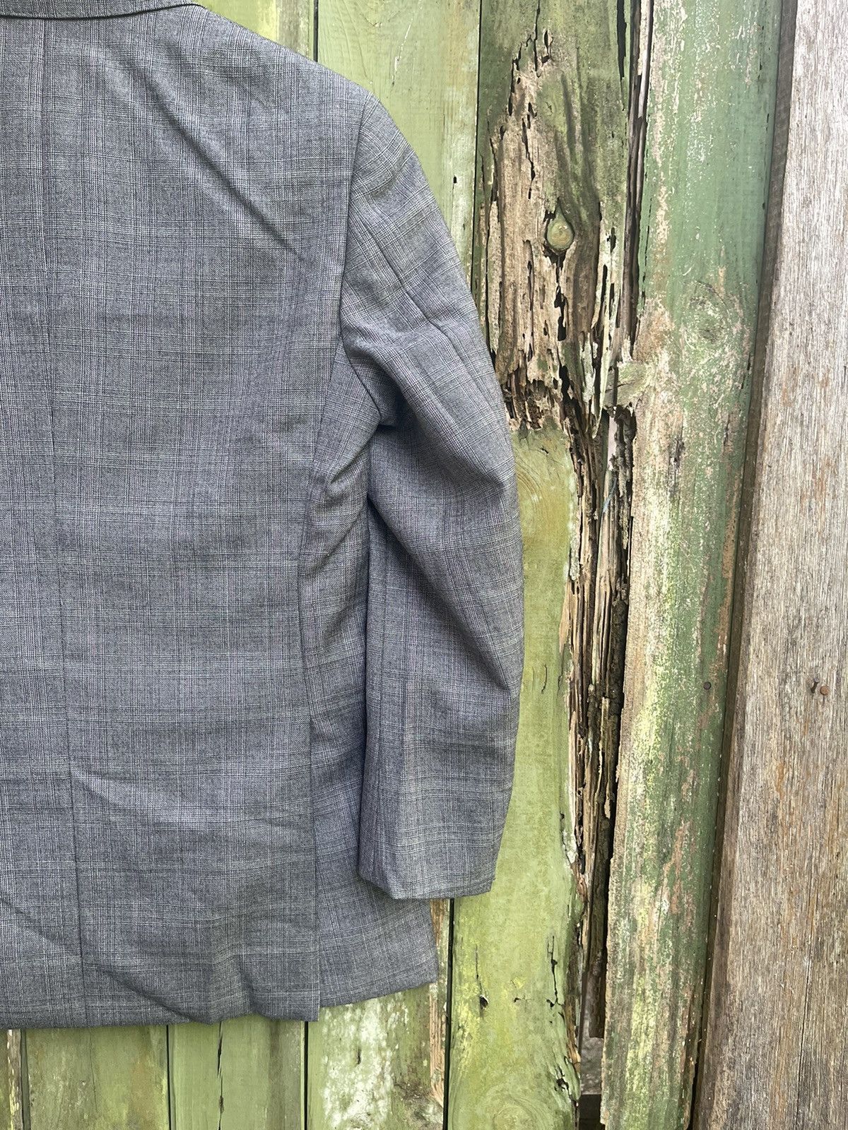 Guy Laroche × Japanese Brand × Vintage Vintage Guy Laroche Grey Wool Blazer Made in Japan (90s Era) Size 38R - 8 Thumbnail