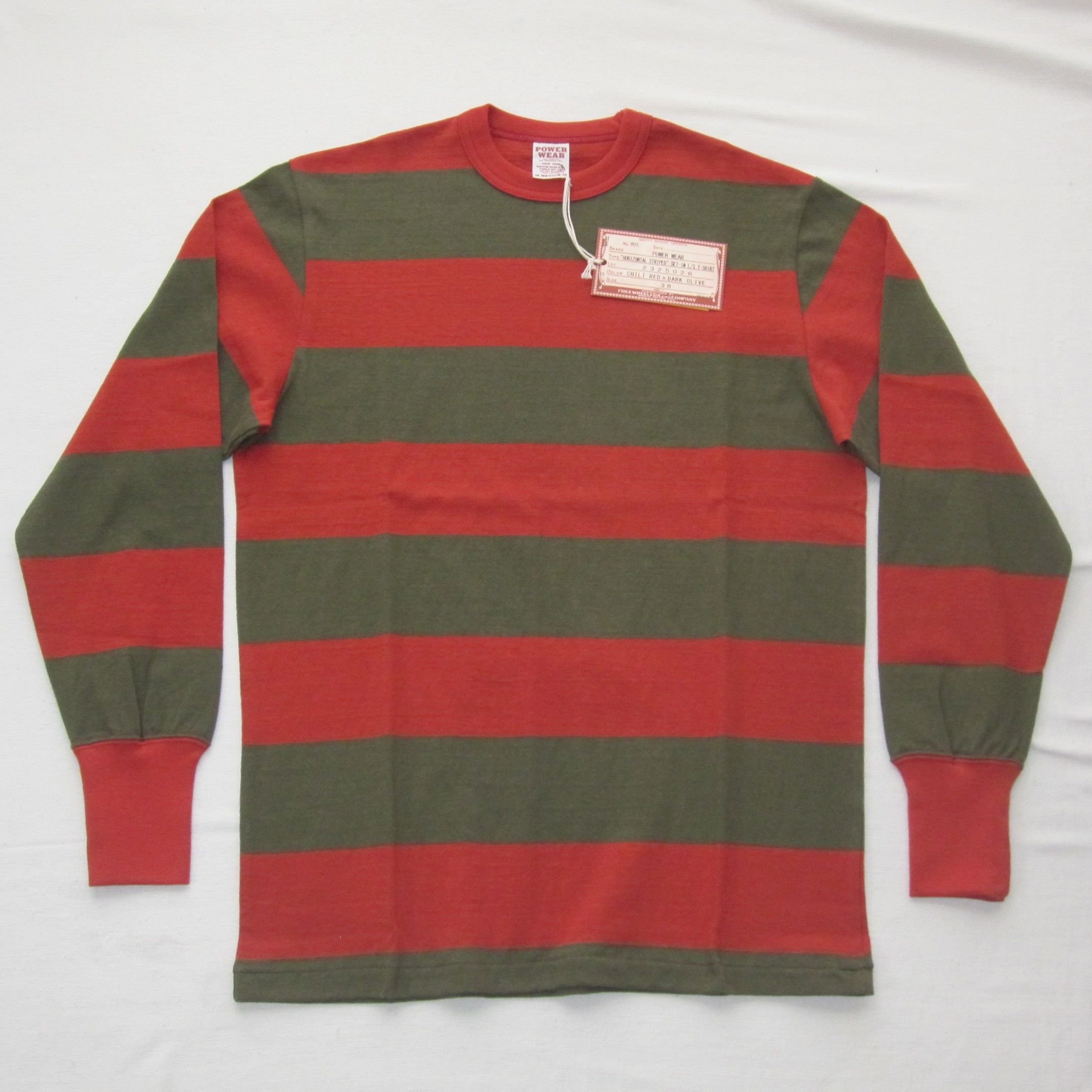 Freewheelers SET-IN LONG SLEEVE T-SHIRT Size US M / EU 48-50 / 2 - 6 Thumbnail