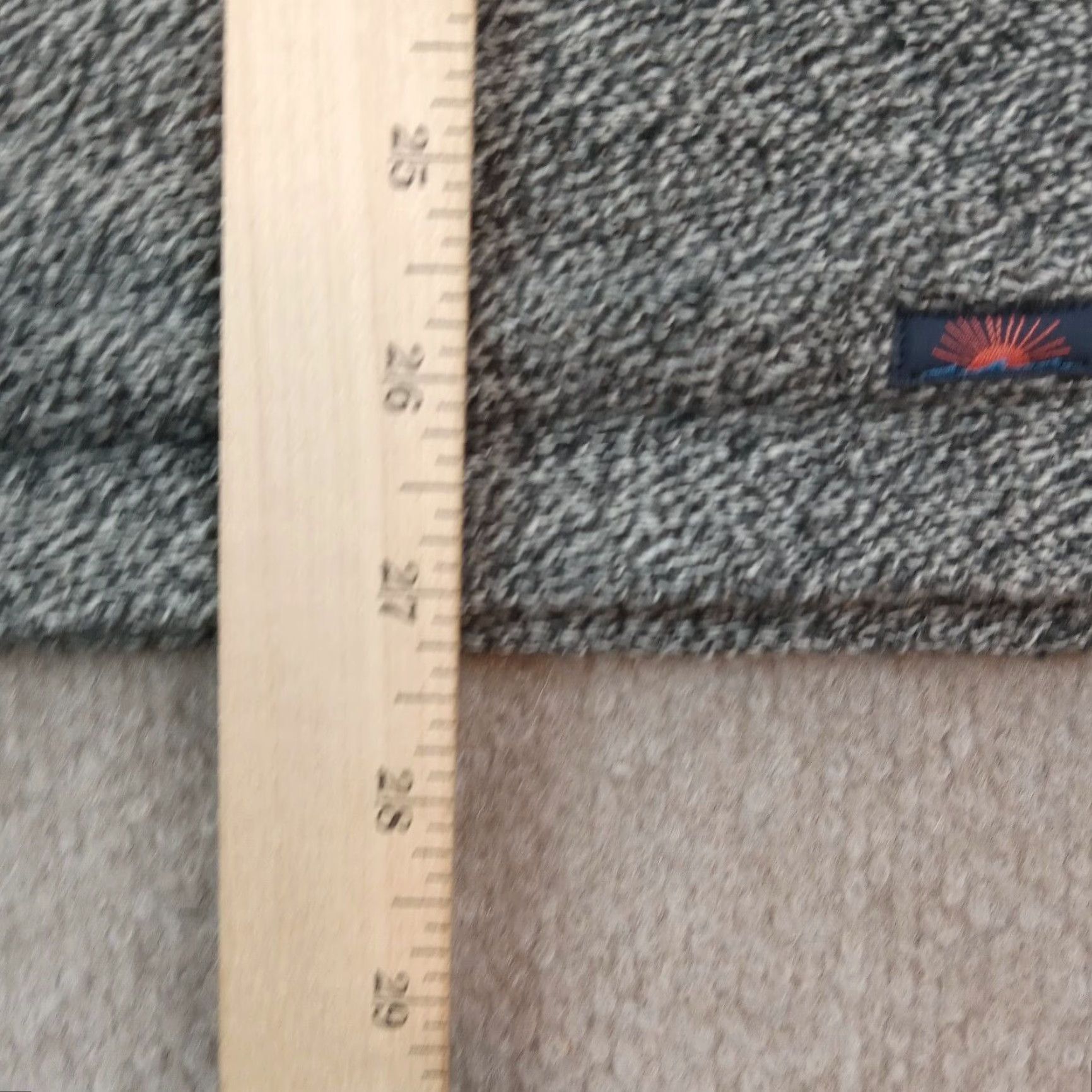 Faherty Faherty Hoodie Men Medium Gray Sweatshirt Marl Pullover Baja Huckberry Exclusive Color Gray Logo Knit Cotton Polyester Size US M / EU 48-50 / 2 - 3 Thumbnail
