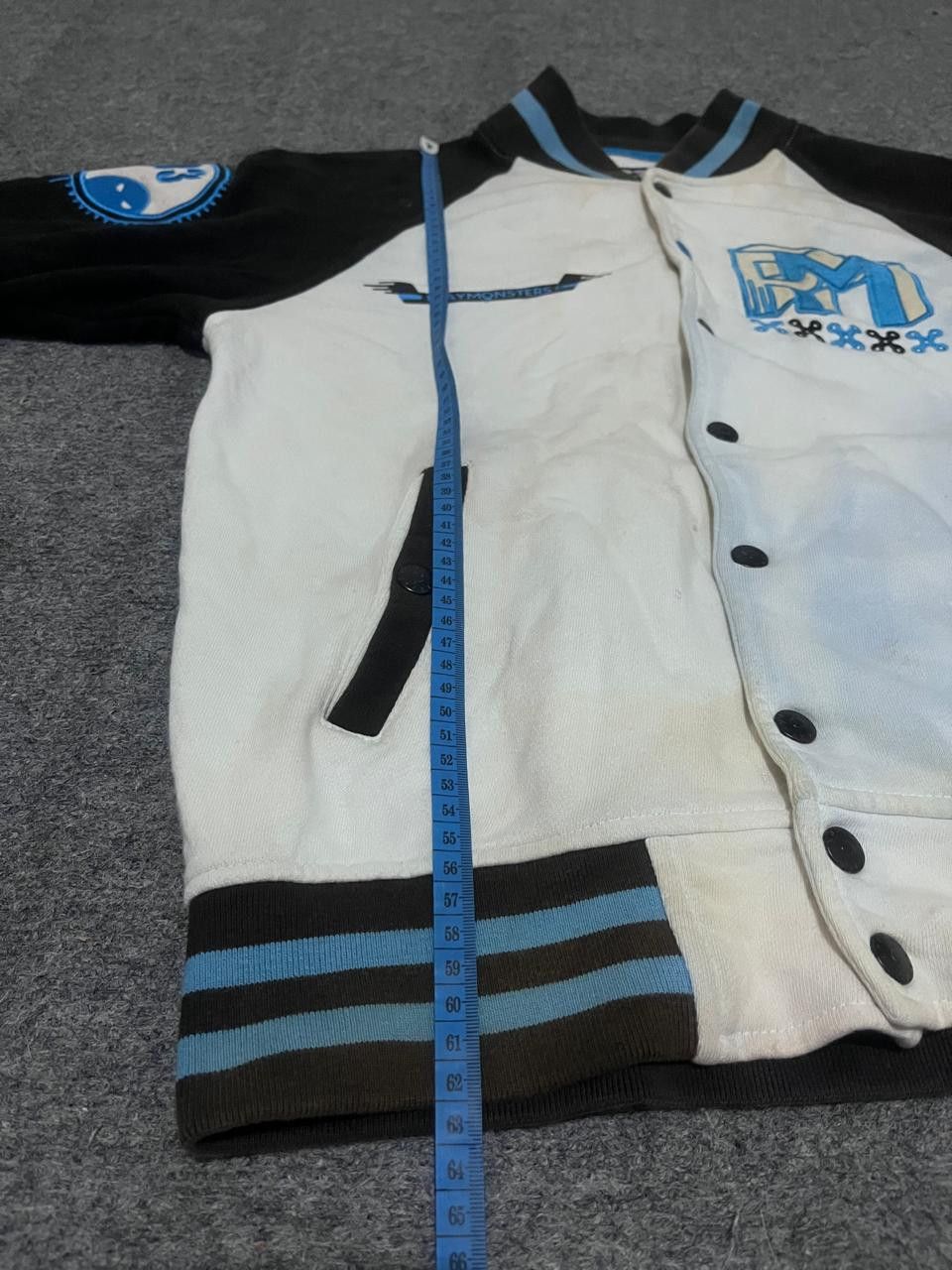 Japanese Brand Rare varsity jacket streetwear Incredibly Playmonsters Size US L / EU 52-54 / 3 - 19 Thumbnail