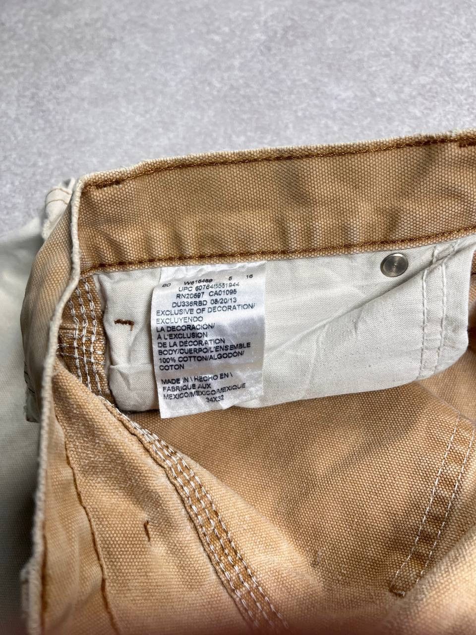 Dickies × Vintage Vintage Dickies Archival Sun Faded Shorts Workwear 34x32 Size US 34 / EU 50 - 6 Thumbnail