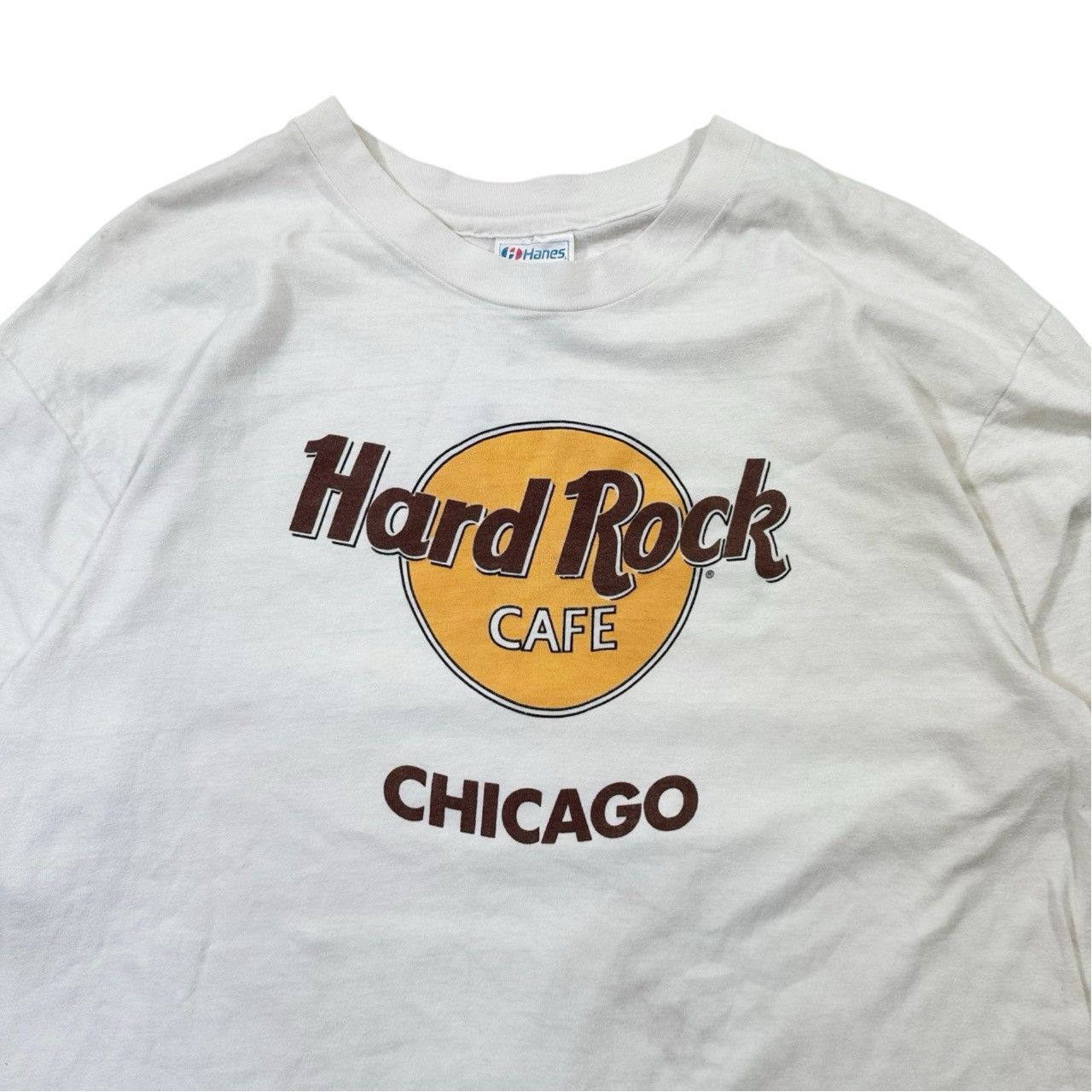 Vintage Vintage 90s Single Stitch Hard Rock Cafe Chicago Graphic Size US XL / EU 56 / 4 - 2 Thumbnail