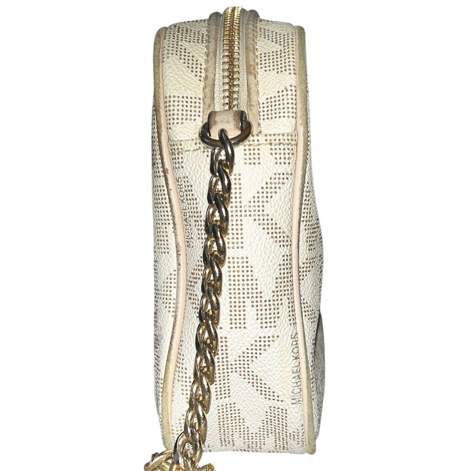 Michael Kors Michael Kors Jet Set Leather Crossbody Bag Authenticated Size ONE SIZE - 2 Thumbnail