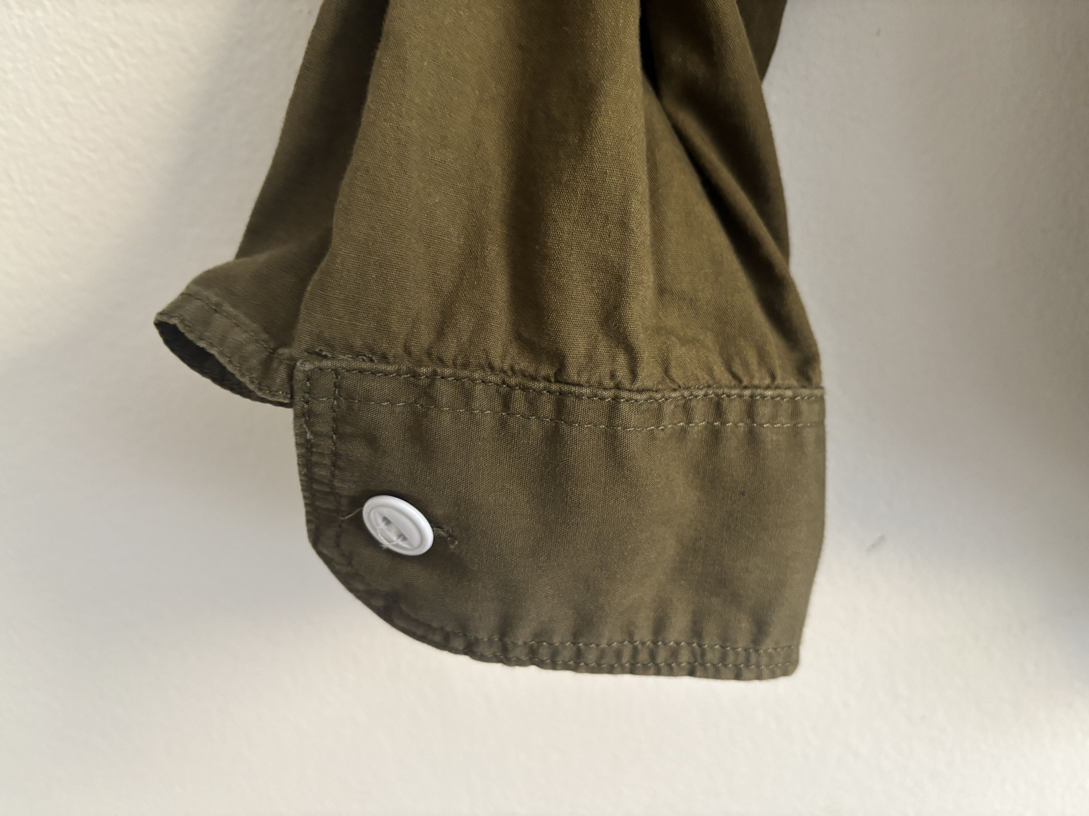 Olive Green Button-up Work Shirt - Medium mi USA