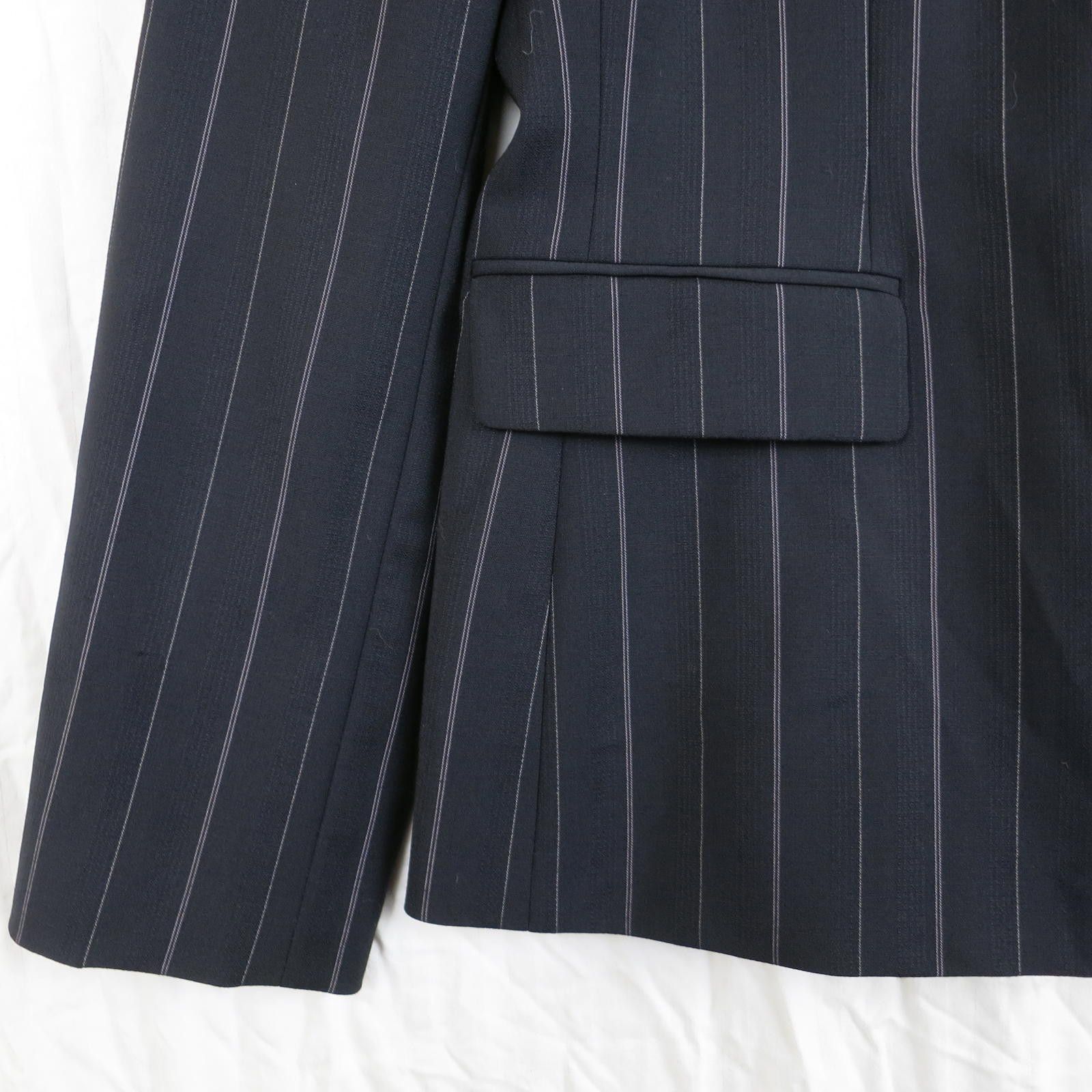 Other Antonio Melani Black Pinstripe Blazer Jacket Size 6 Size M / US 6-8 / IT 42-44 - 2 Thumbnail