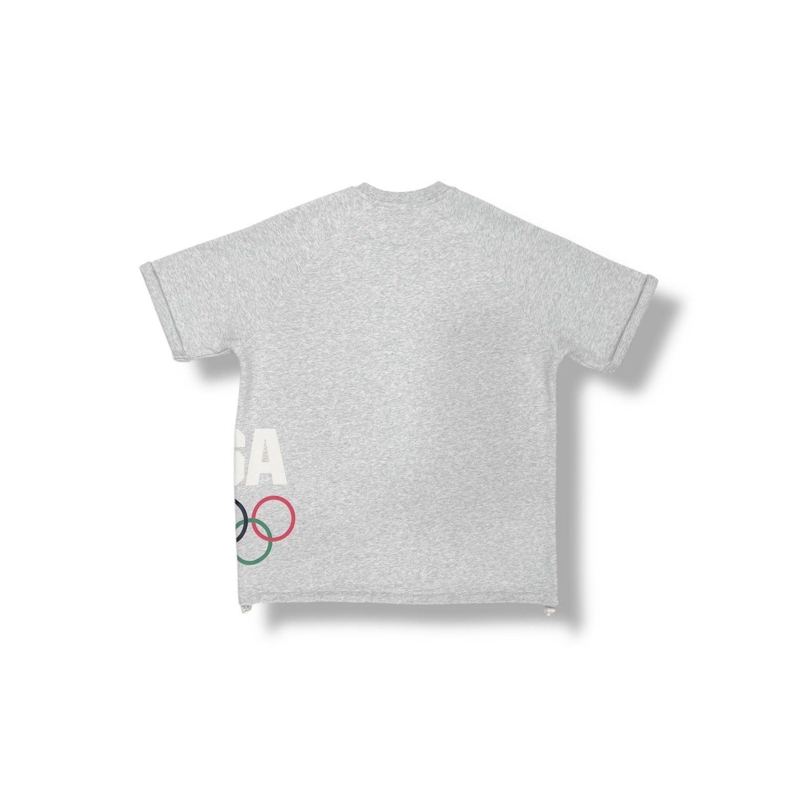 Kith KITH- Team USA 5 Rings Howard Tee Olympics Heather Gray Size US XS / EU 42 / 0 - 2 Thumbnail