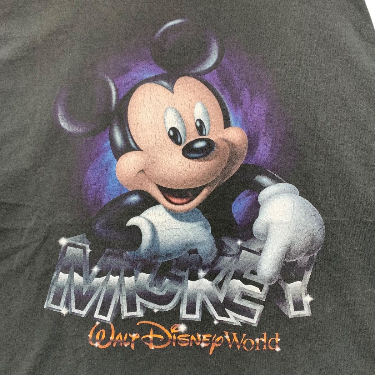 Vintage Vintage 90s MICKEY WALT DISNEYWORLD Disneyland Shirt Size US XL / EU 56 / 4 - 3 Thumbnail