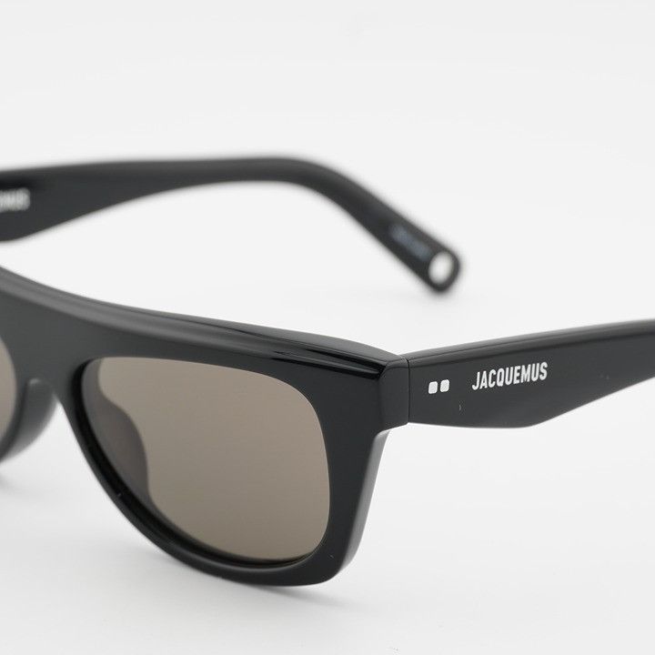 Jacquemus Jacquemus PINA JAC/58 C1 Sunglasses Black Cat Eye Frame Size ONE SIZE - 2 Thumbnail