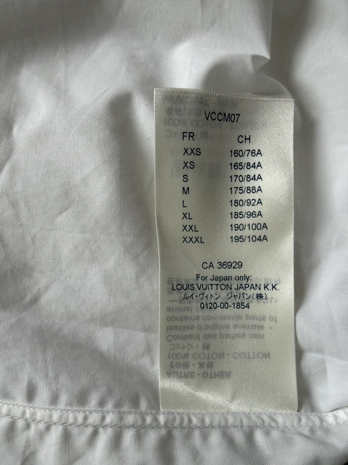 Louis Vuitton Louis Vuitton/Virgil Abloh shirt Size US XL / EU 56 / 4 - 7 Thumbnail