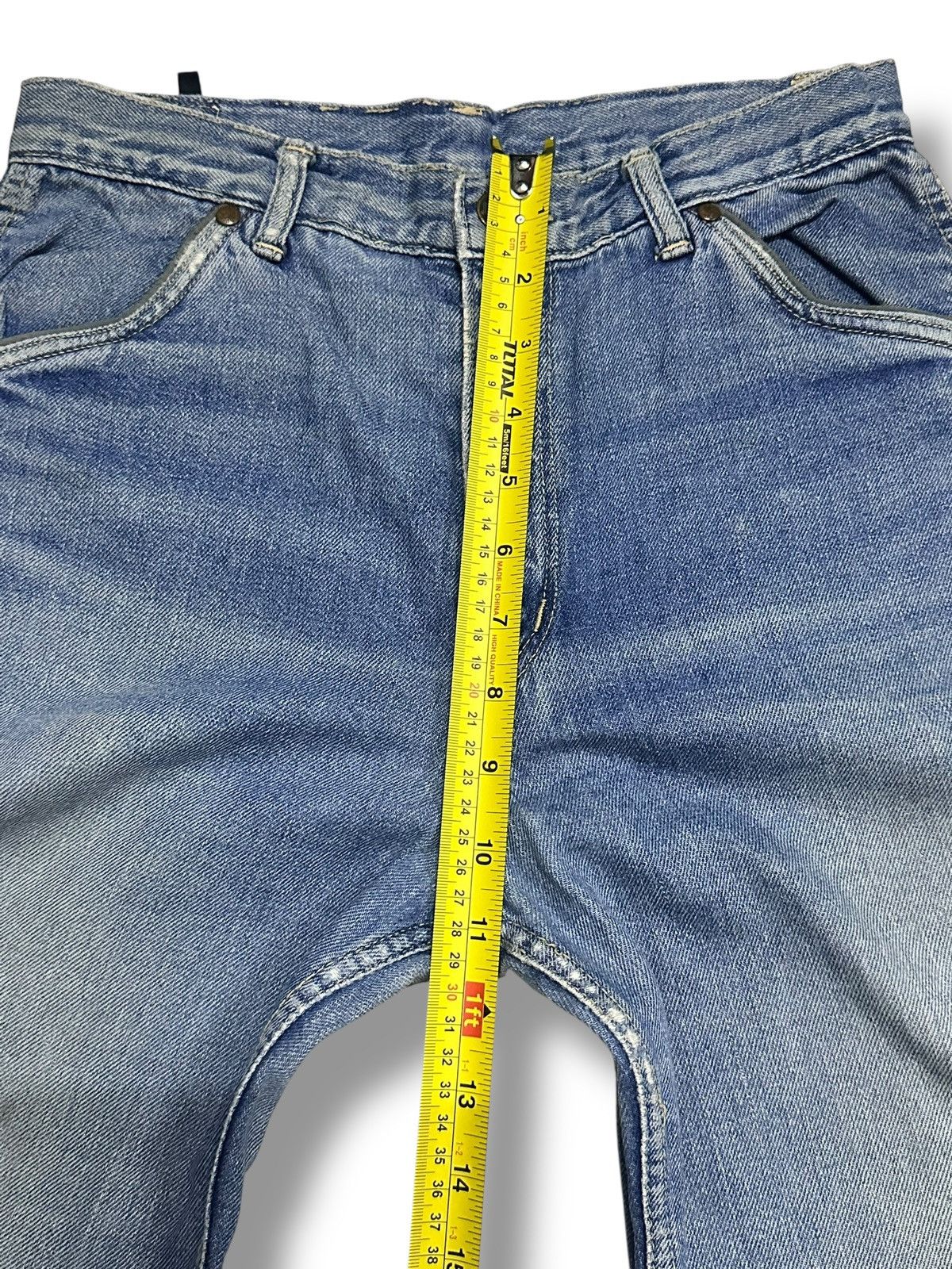 Johnbull Distressed Johnbull Jean With Baggy Style Wideleg Faded Wash Size US 28 / EU 44 - 13 Thumbnail