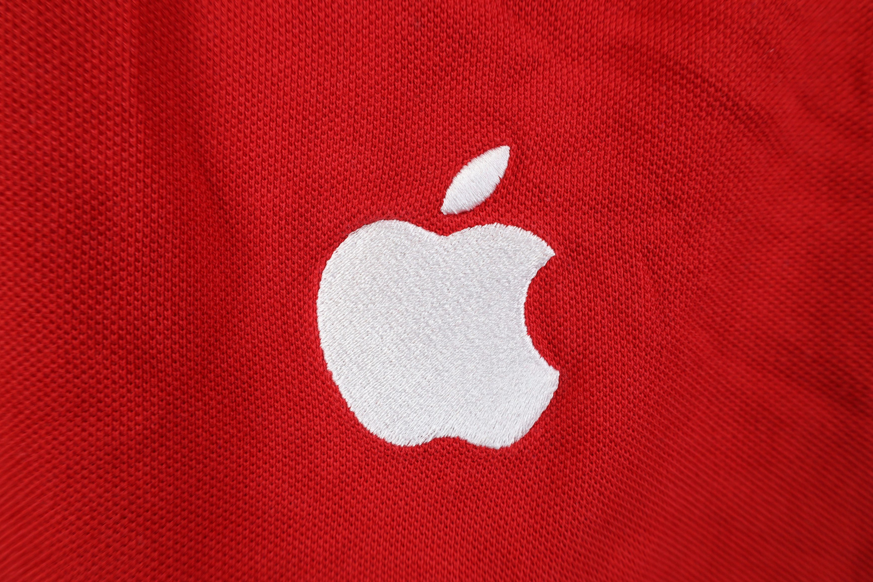 Apple Vintage Y2K Apple Company Apple Logo Thermal Knit T-Shirt Size US XXL / EU 58 / 5 - 4 Thumbnail