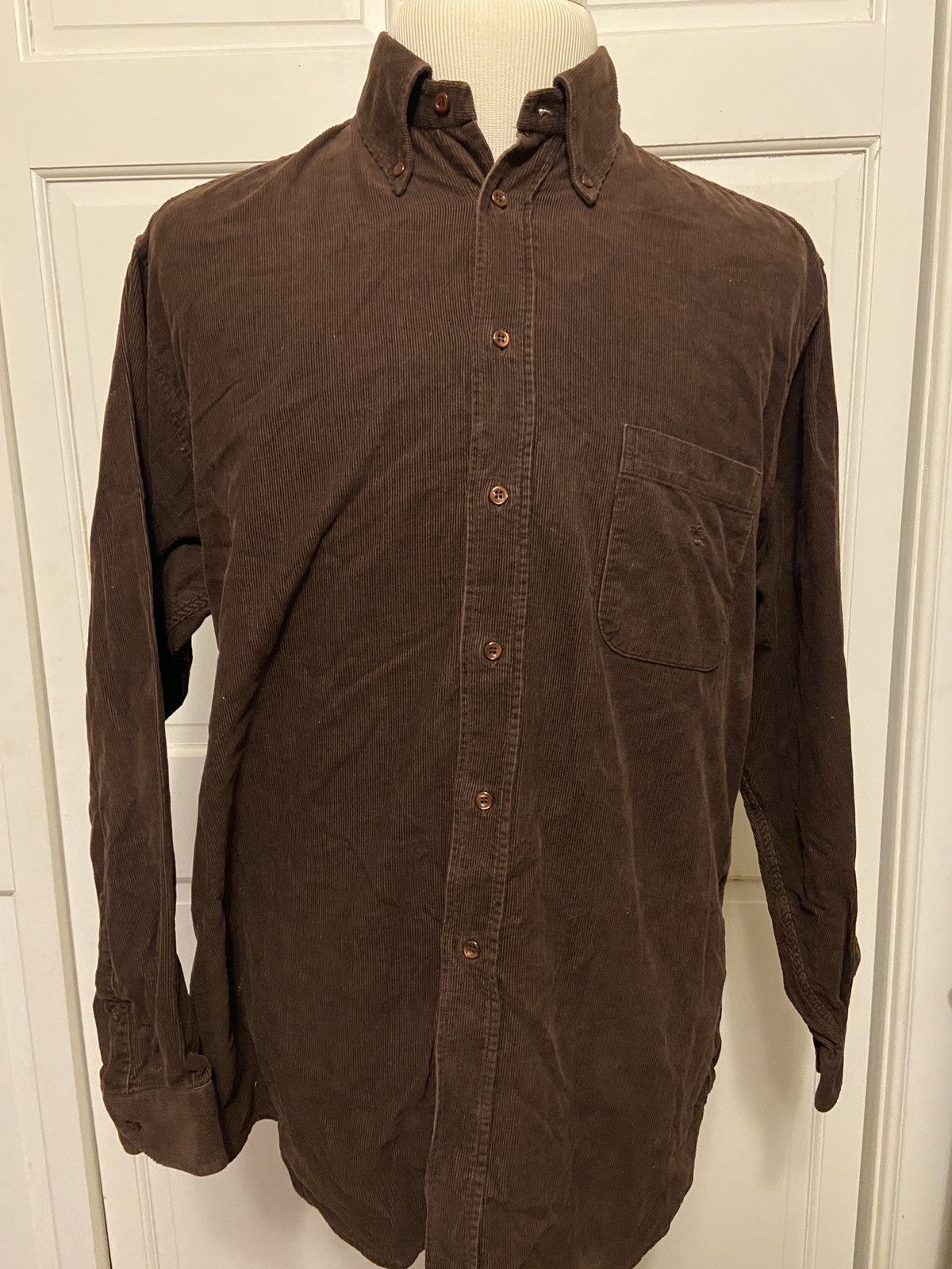 Burberry “Corduroy shirt” Burberry Size US S / EU 44-46 / 1 - 1 Thumbnail