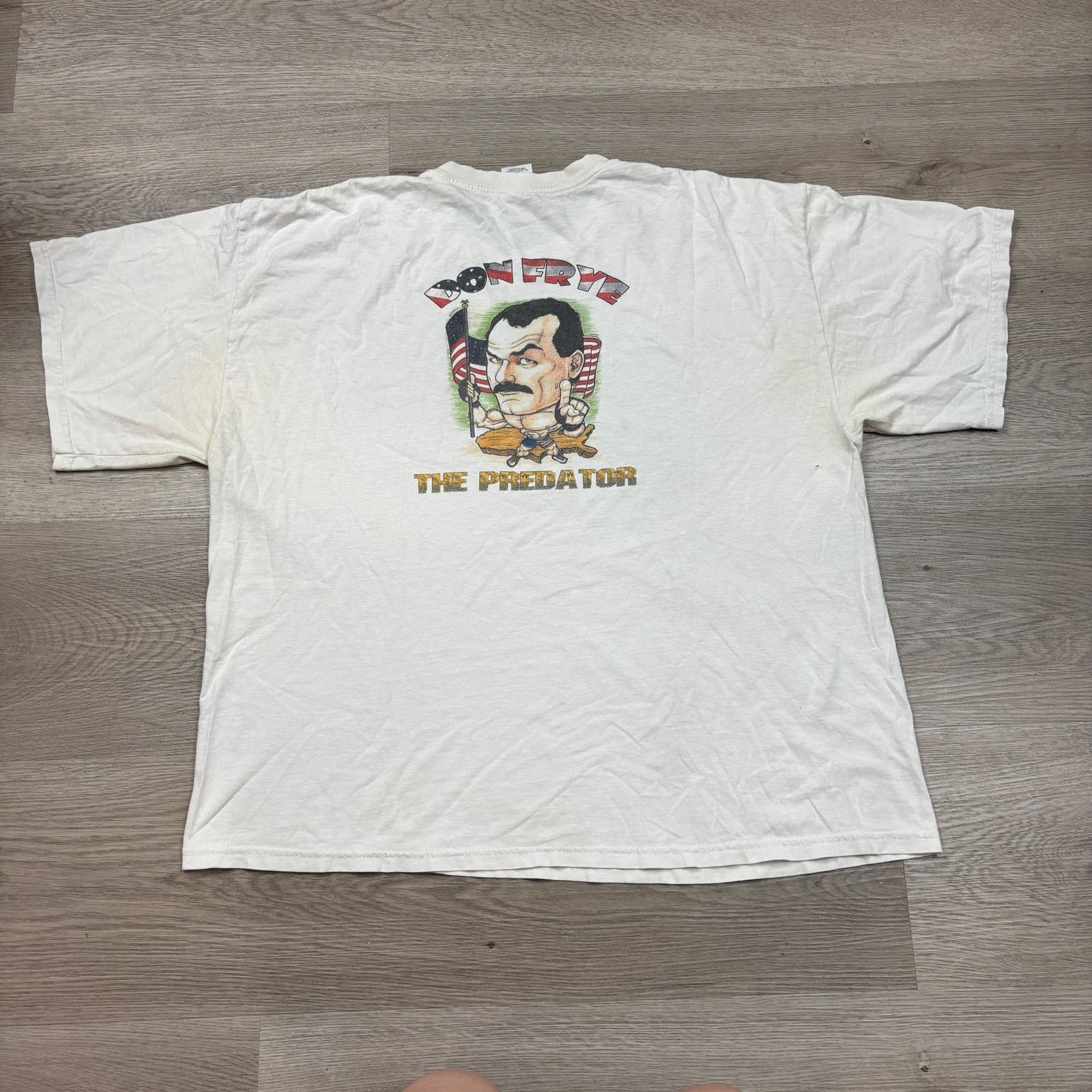 Gildan × UFC × Vintage SIGNED VTG Don Frye The Predator Shirt Men's 2XL UFC MMA Size US XXL / EU 58 / 5 - 4 Thumbnail
