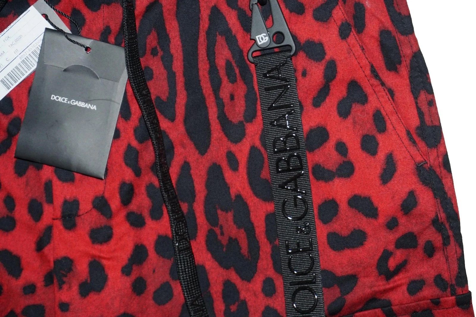 Dolce & Gabbana DOLCE & GABBANA LEOPARD PRINT CARGO PANT Size US 28 / EU 44 - 4 Thumbnail