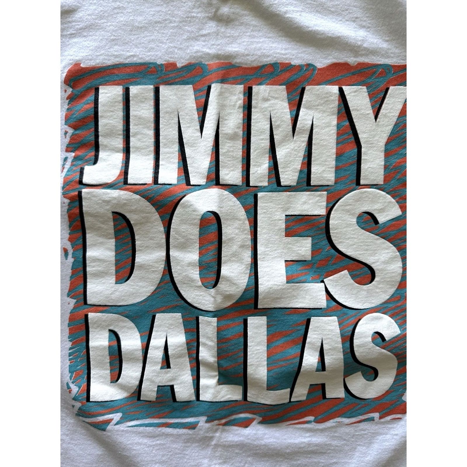 Jerzees VINTAGE 90s Miami Dolphins Shirt NFL Adults JERZEES Tee White Cotton Short Sleeve Crew Neck Logo Graphic Print Size US L / EU 52-54 / 3 - 2 Thumbnail