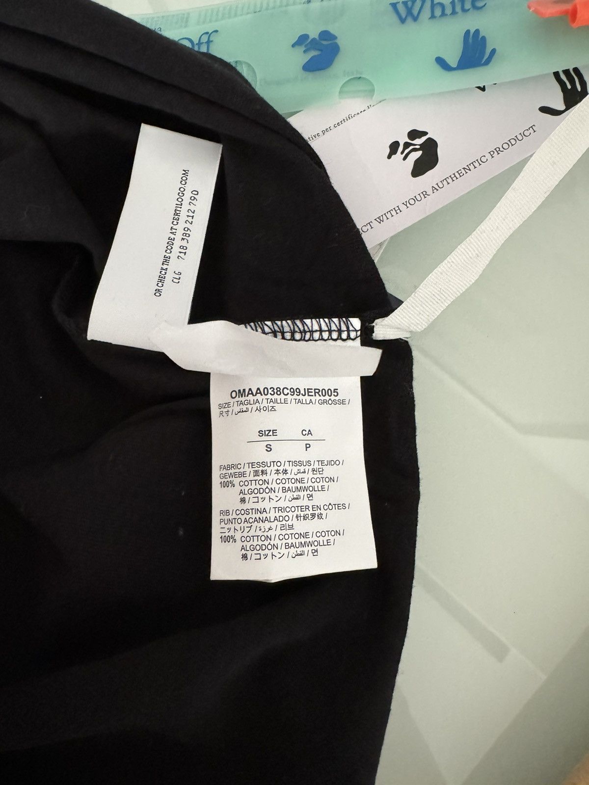 Off-White Off White Arrows Tee Black Size US S / EU 44-46 / 1 - 5 Thumbnail