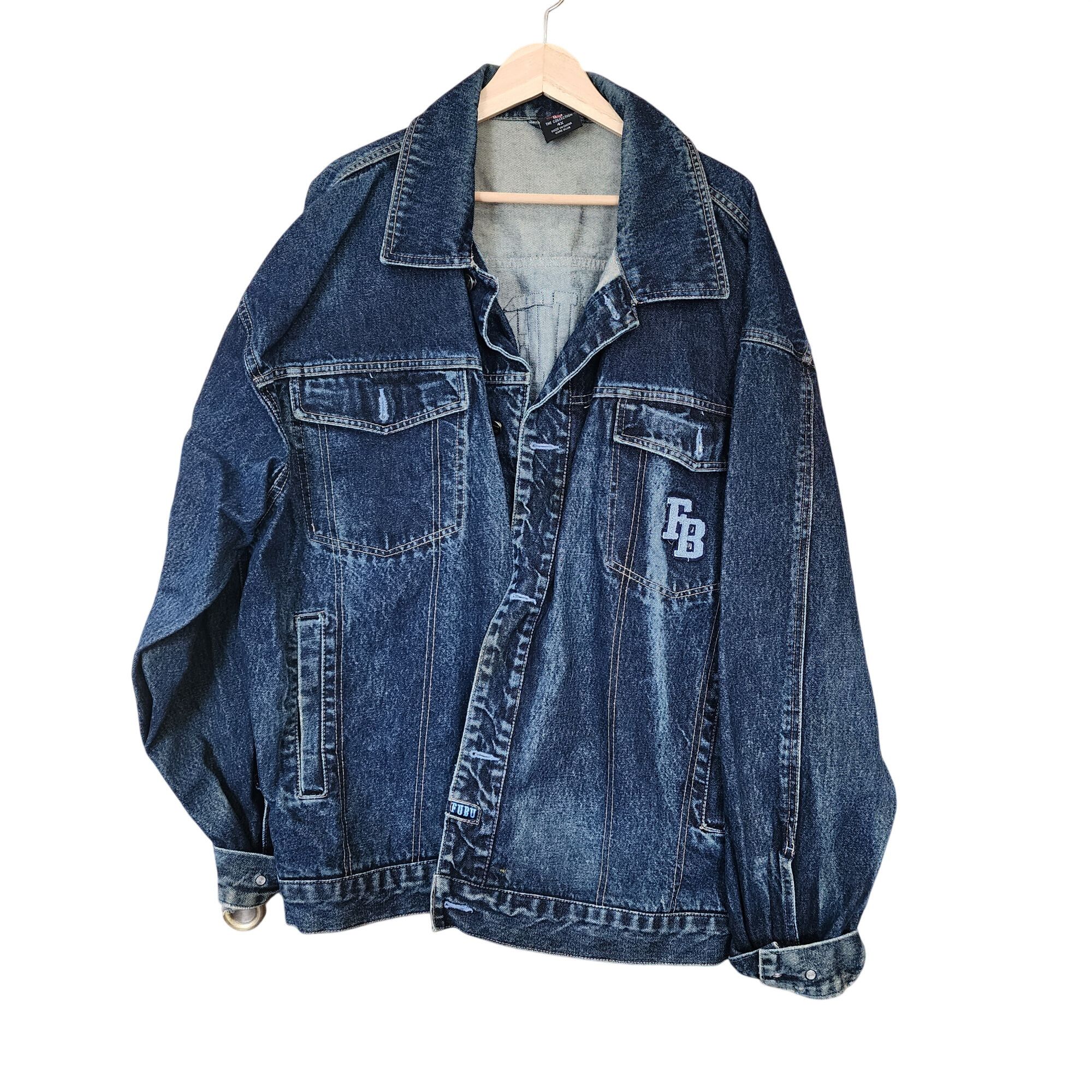 Fubu Fubu The Collection Denim Jacket Men Size 4XL Size US XXL / EU 58 / 5 - 1 Thumbnail