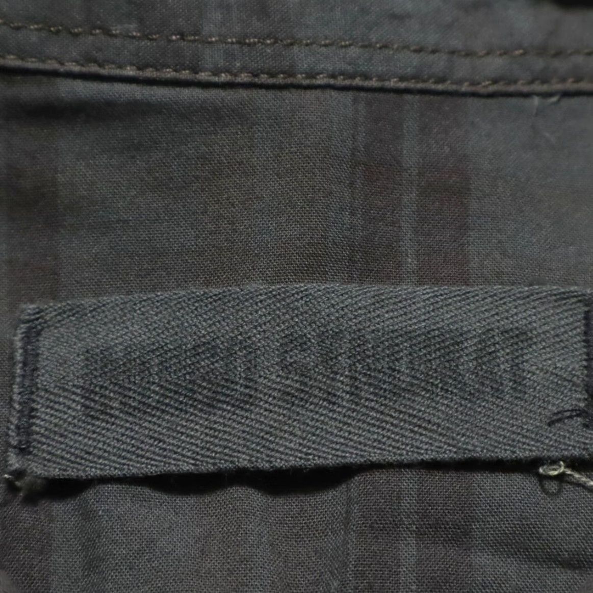 Vintage Indigo Syndikat USA Army Dip Dyed Pearl Snap Cotton Plaid Shirt XL Men Size US XL / EU 56 / 4 - 5 Thumbnail