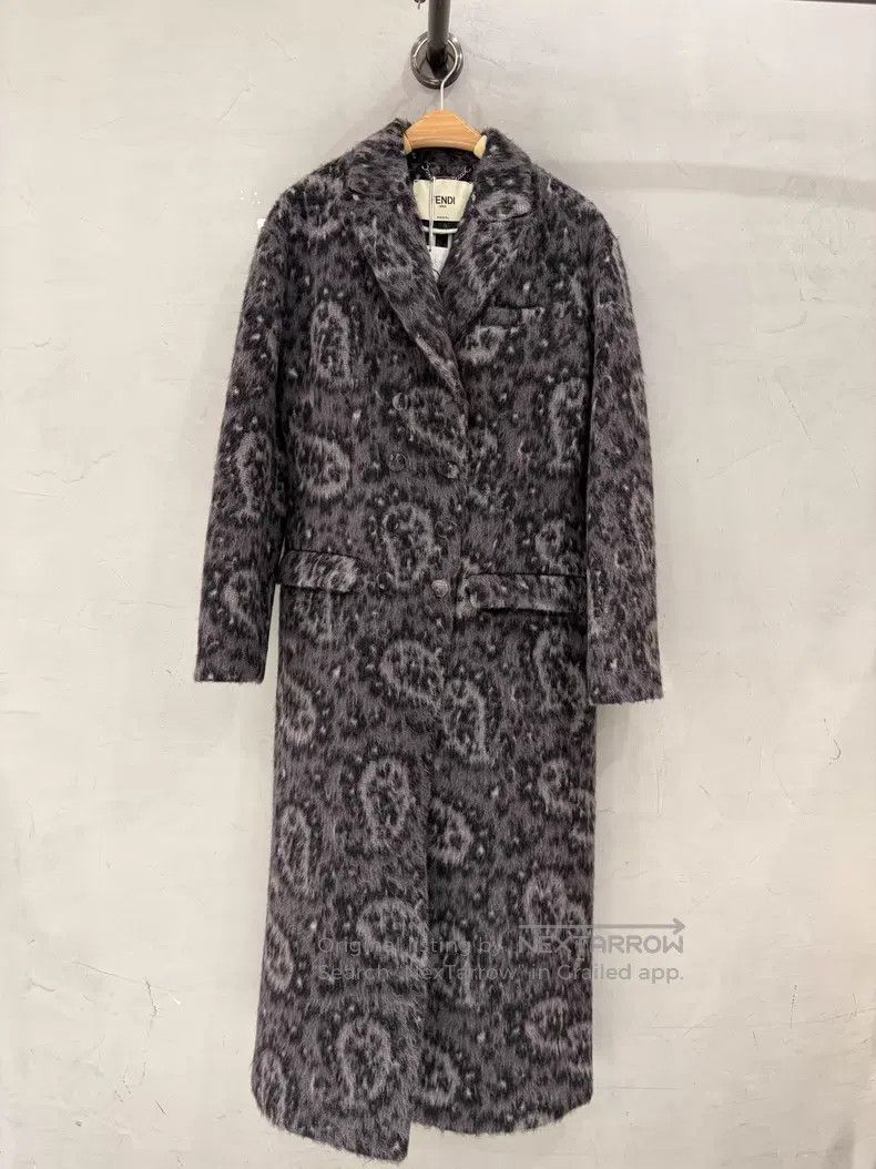 Fendi Fendi Wool Coat Size S / US 4 / IT 40 - 1 Thumbnail