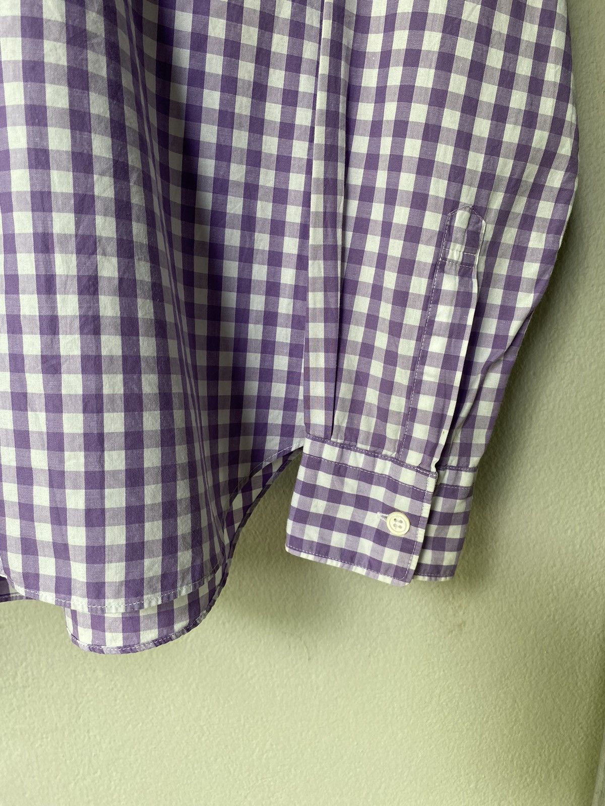 Comme des Garcons Comme des Garcons purple plaid shirt Size US M / EU 48-50 / 2 - 8 Thumbnail