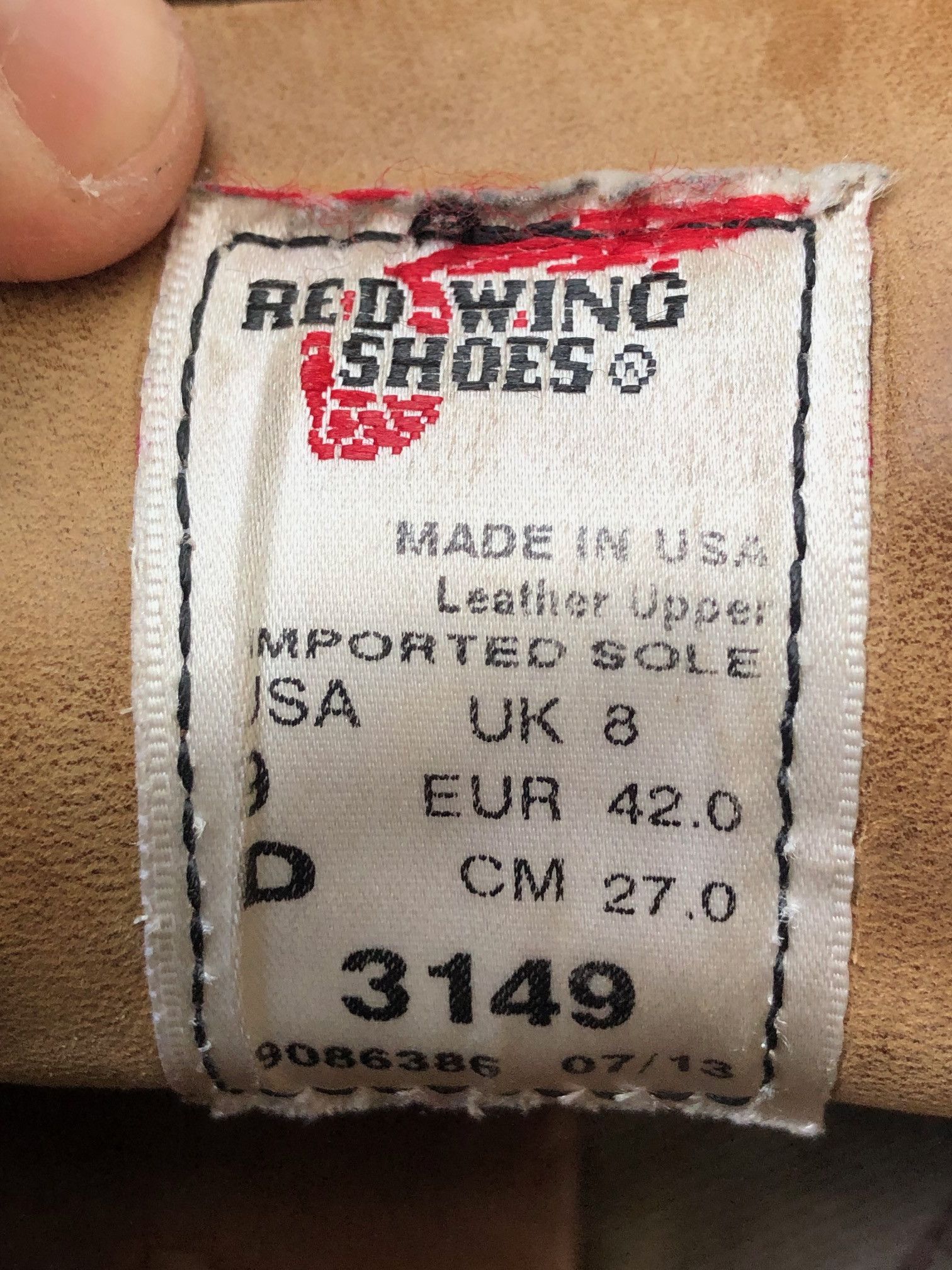 Red Wing Red Wing 3149 Tan Suede Chukka boots Size US 9 / EU 42 - 9 Thumbnail