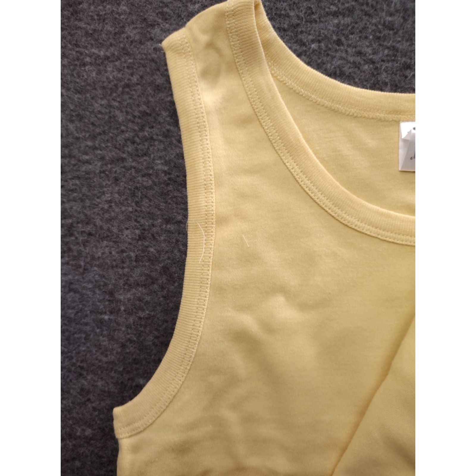 Superga Super Tank Top Women's 100% Cotton Sleeveless Tank Yellow Size 14 3-Pack Casual Everyday Basic Shirt Womens Size XL / US 12-14 / IT 48-50 - 6 Thumbnail