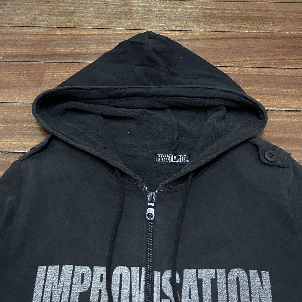 Hysteric Glamour Very Rare Vintage Hysteric Glamour Tactical Hoodie 1990s Size US M / EU 48-50 / 2 - 3 Thumbnail