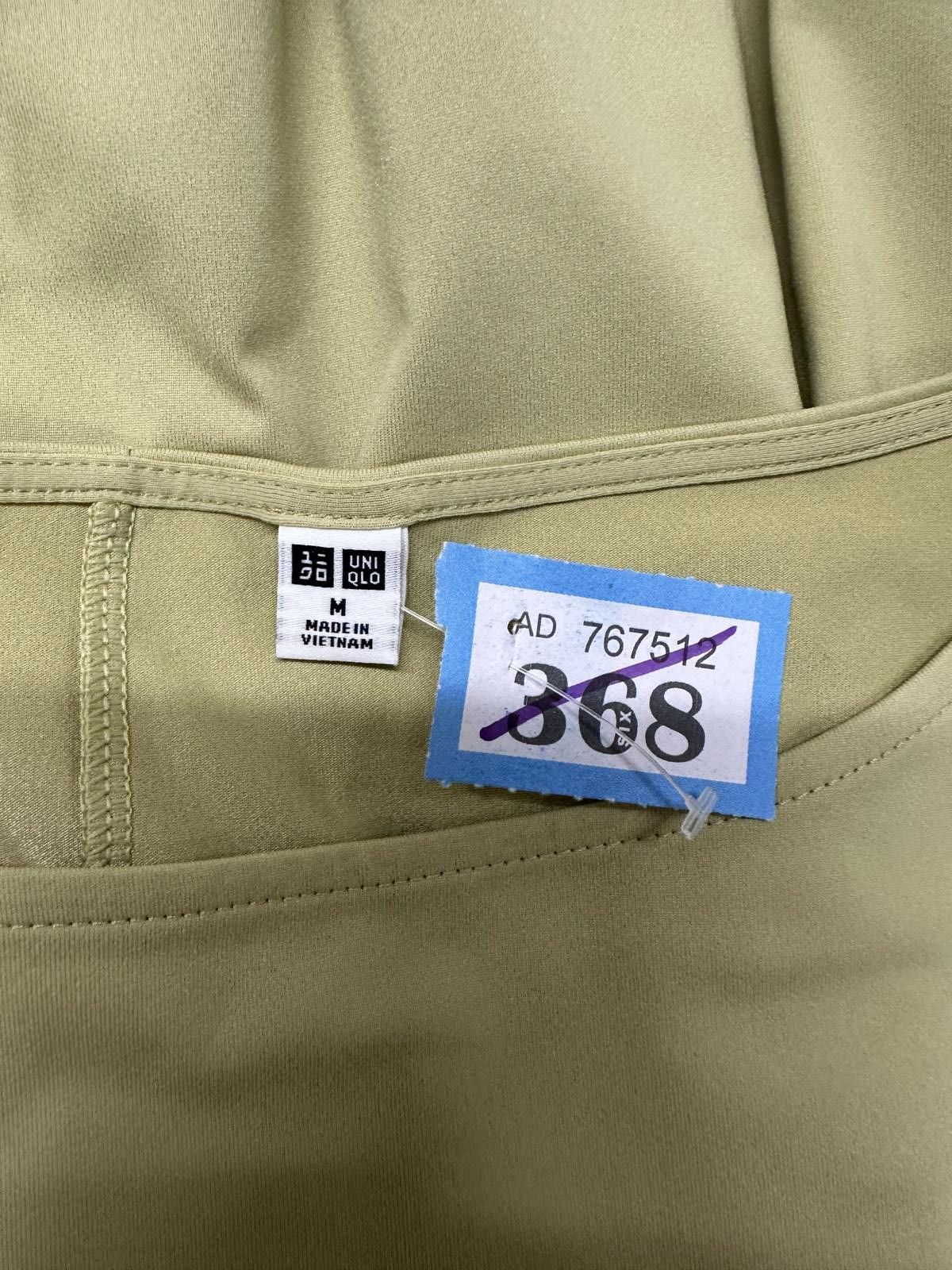 Uniqlo Uniqlo Sleeveless Midi Dress in Light Green, Size M Size M / US 6-8 / IT 42-44 - 2 Thumbnail