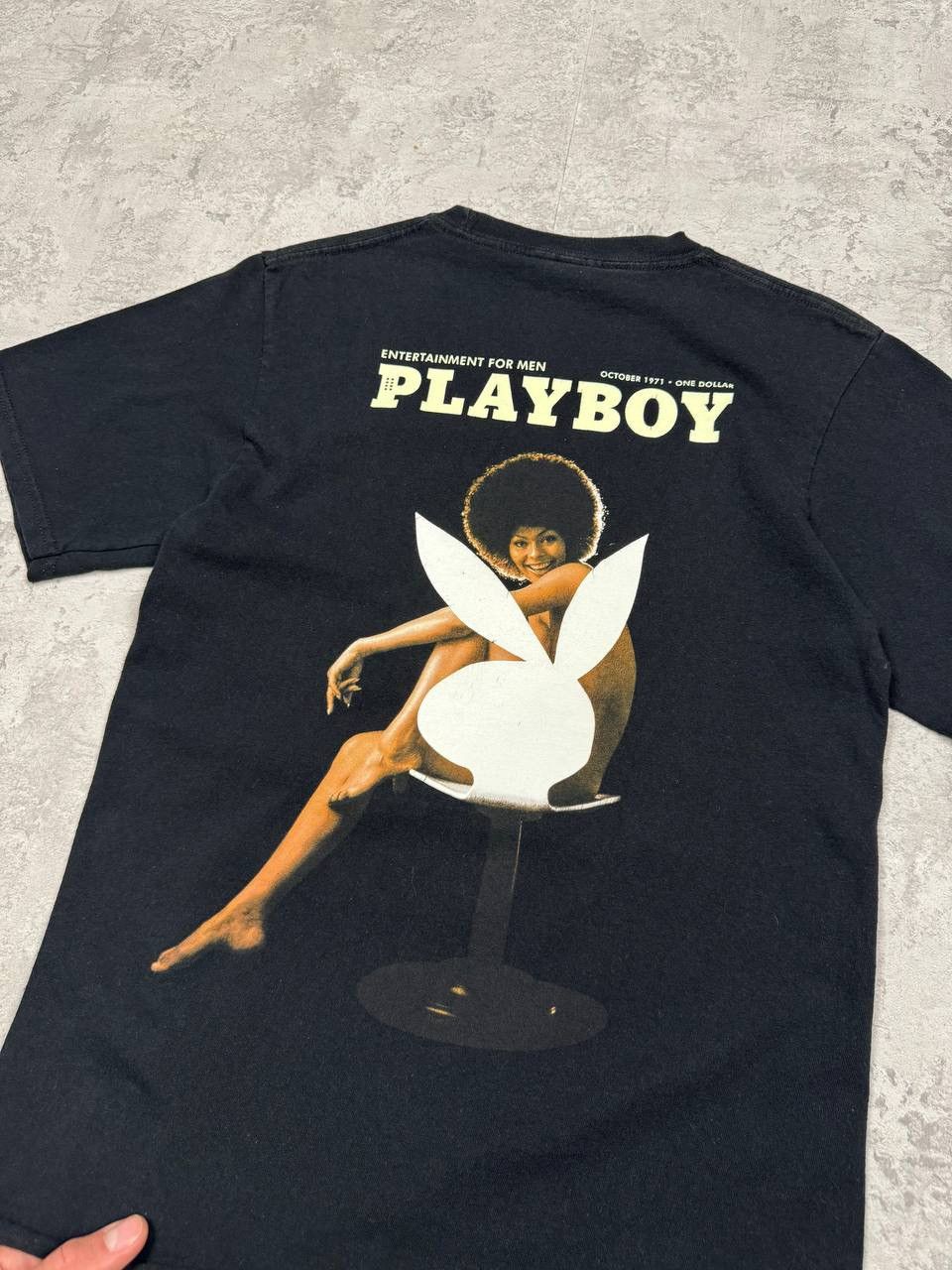 Playboy Huf & PlayBoy Black T-Shirt Big Logo Size S Size US S / EU 44-46 / 1 - 4 Thumbnail