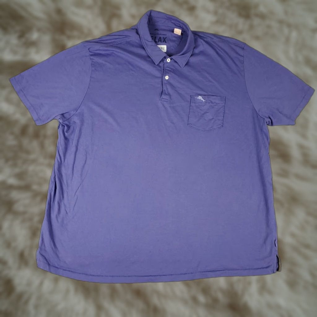 Tommy Bahama Tommy Bahama Polo Shirt Mens 2XL Purple Golf Casual Short Sleeve Polo Shirt Purple 2XL Mens Size US XXL / EU 58 / 5 - 1 Thumbnail