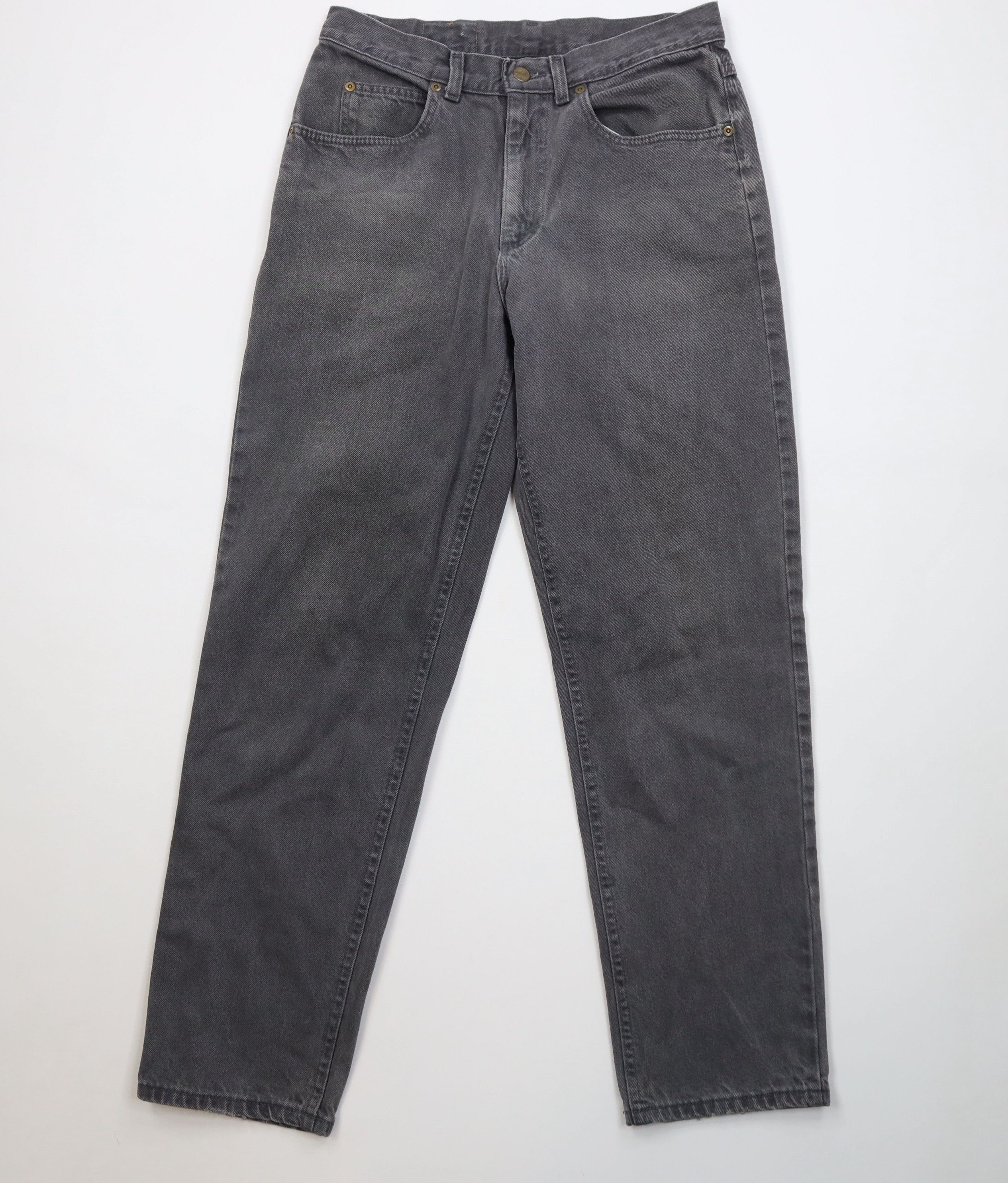 L.L. Bean Vintage 90s LL Bean Straight Leg Demin Jeans Gray Cotton USA Size US 32 / EU 48 - 1 Thumbnail