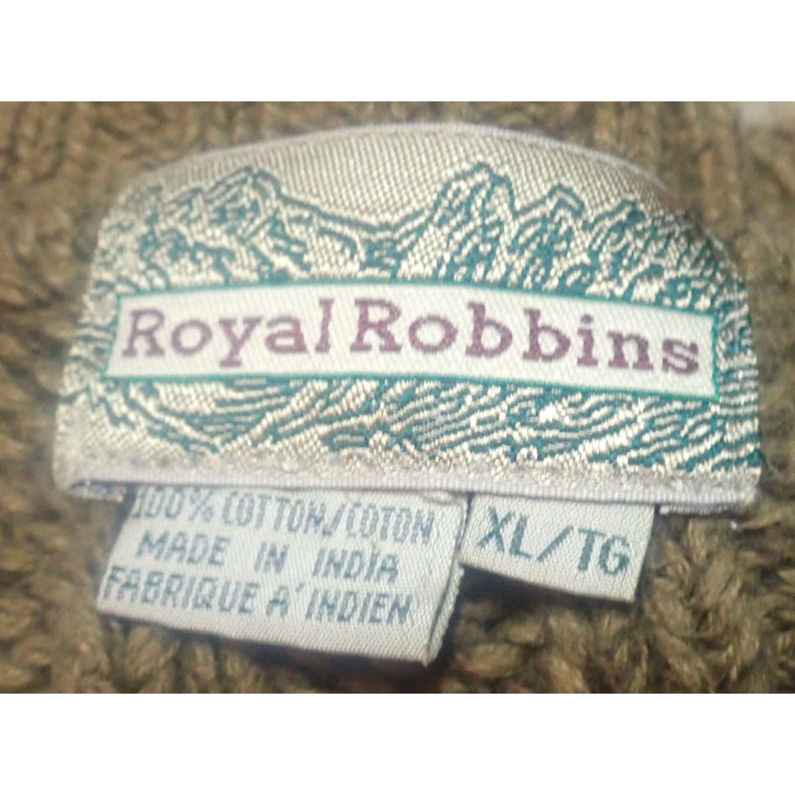 Royal Robbins VINTAGE Royal Robbins Heavyweight Cable Knit Pullover Sweater XL Classic Outdoor Mens Size US XL / EU 56 / 4 - 4 Thumbnail