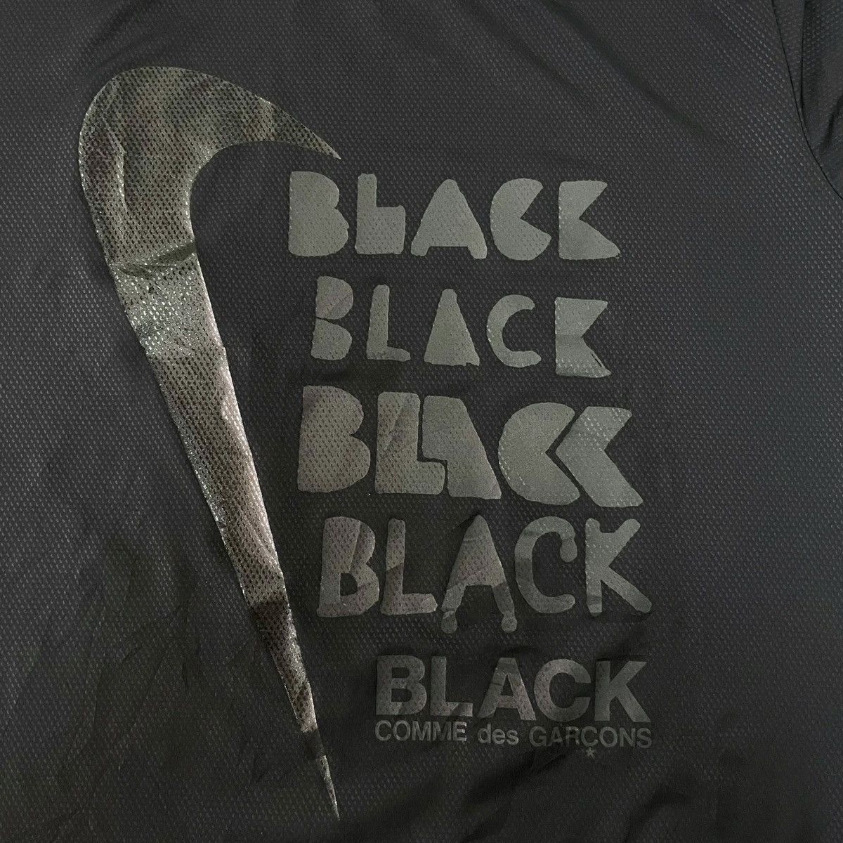 Comme des Garcons × Nike Nike X BLACK COMME des GARCONS Tee Size US XL / EU 56 / 4 - 3 Thumbnail