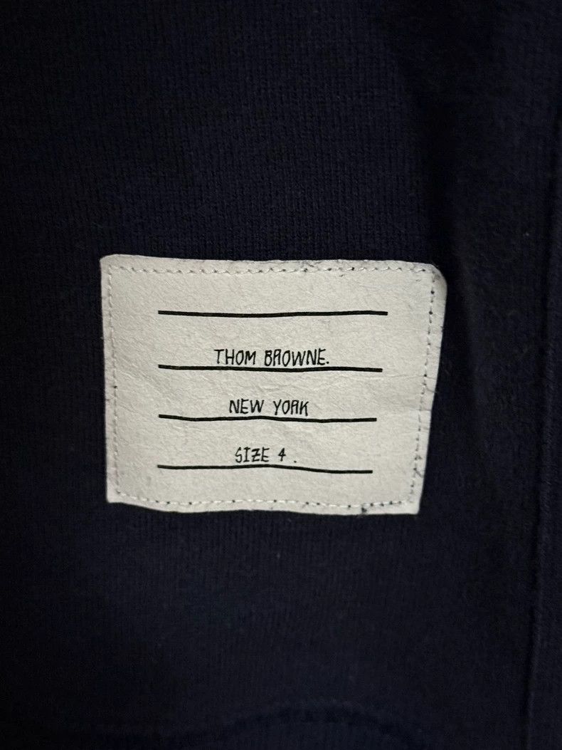 Thom Browne Thom Browne size4 Blue hoodie Size US XL / EU 56 / 4 - 4 Thumbnail