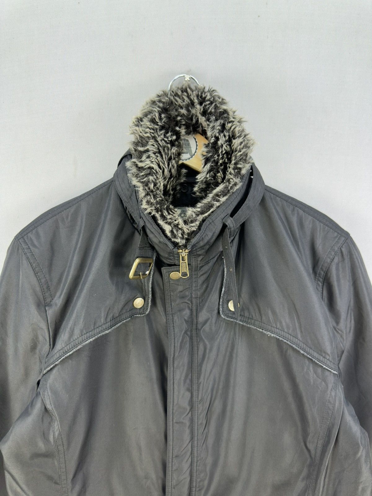 Japanese Brand Louis Chavlon Faux Fur Jacket Size US M / EU 48-50 / 2 - 7 Thumbnail