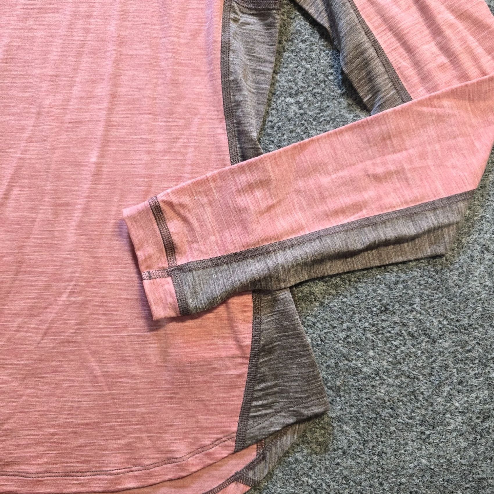 Vintage CEP Top Womens Size Small Pink Cold Weather Merino Wool Running Ski Layer Knit Top Size S / US 4 / IT 40 - 3 Thumbnail