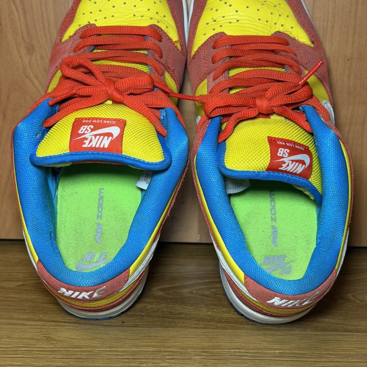 Nike SB Nike SB Dunk Low Bart Simpson Size 9.5 Size US 9.5 / EU 42-43 - 7 Thumbnail