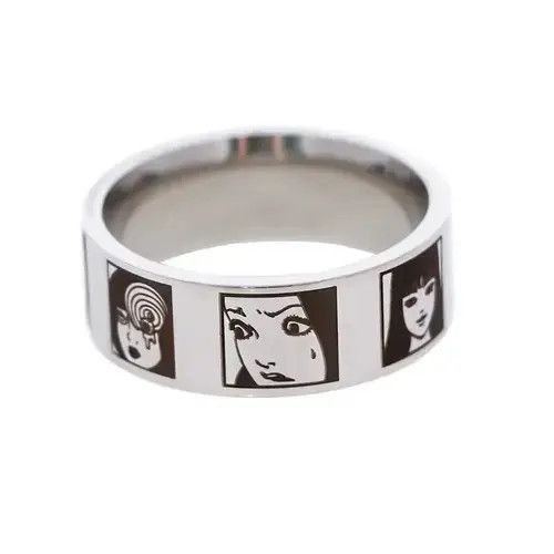 Ring Of Fire Junji Ito Tomie Ring ( Size 7 to 13 ) Size ONE SIZE - 1 Thumbnail