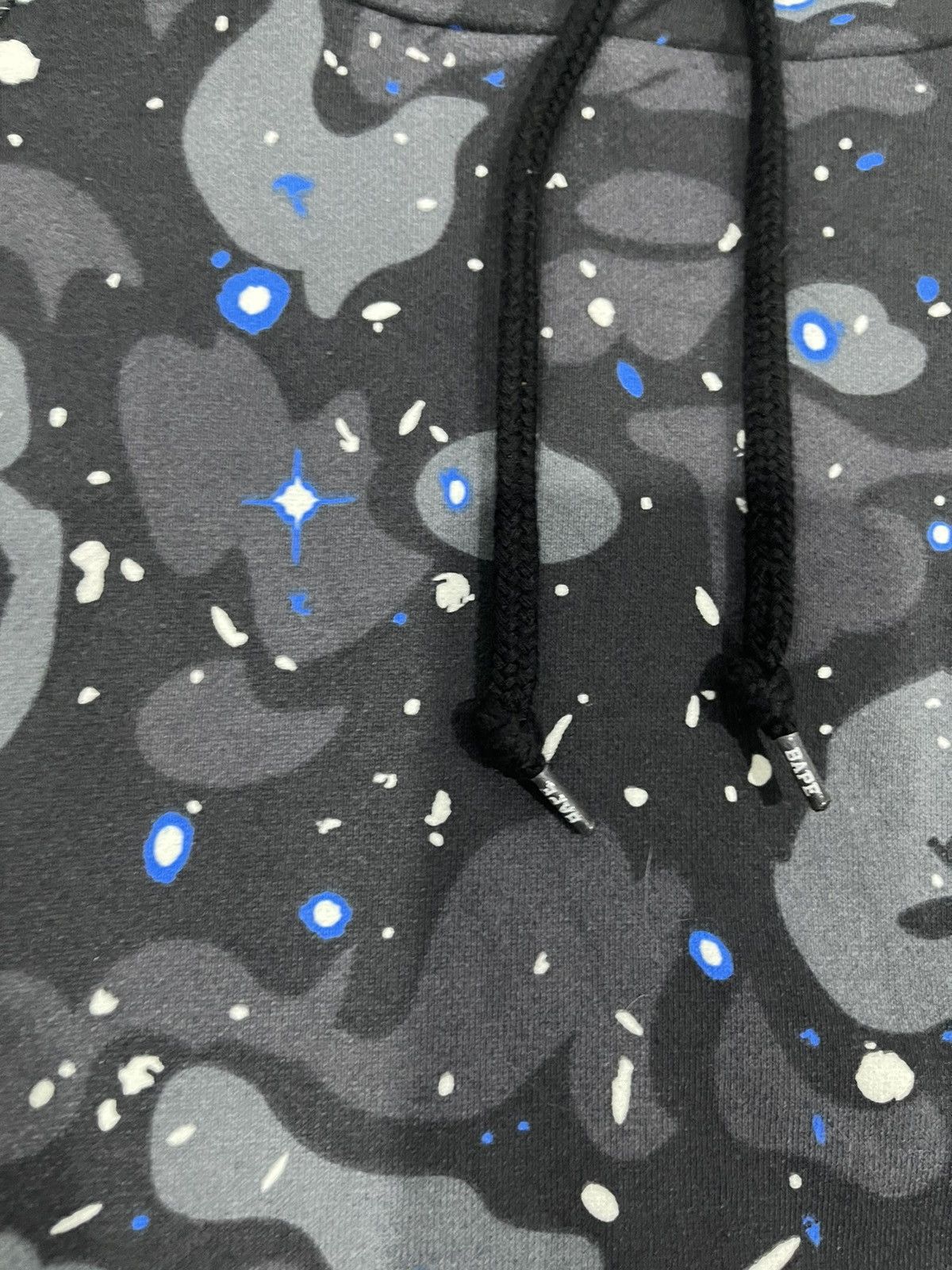 Bape Space Camo Wide Side Zip Pullover Hoodie Size US L / EU 52-54 / 3 - 10 Thumbnail