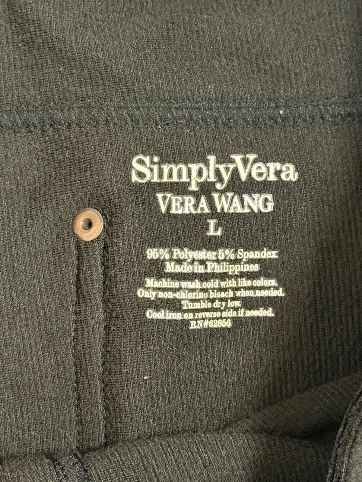 Other Simply Vera Vera Wang Corduroy Leggings Womens Size 36" / US 14 / IT 50 - 3 Thumbnail