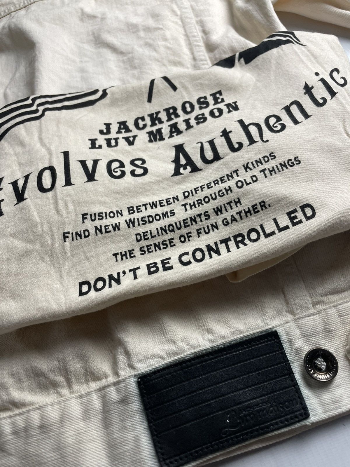 JACKROSE 🇯🇵 JACKROSE LUV MAISON DENIM TRUCKER JACKET Size US M / EU 48-50 / 2 - 15 Thumbnail