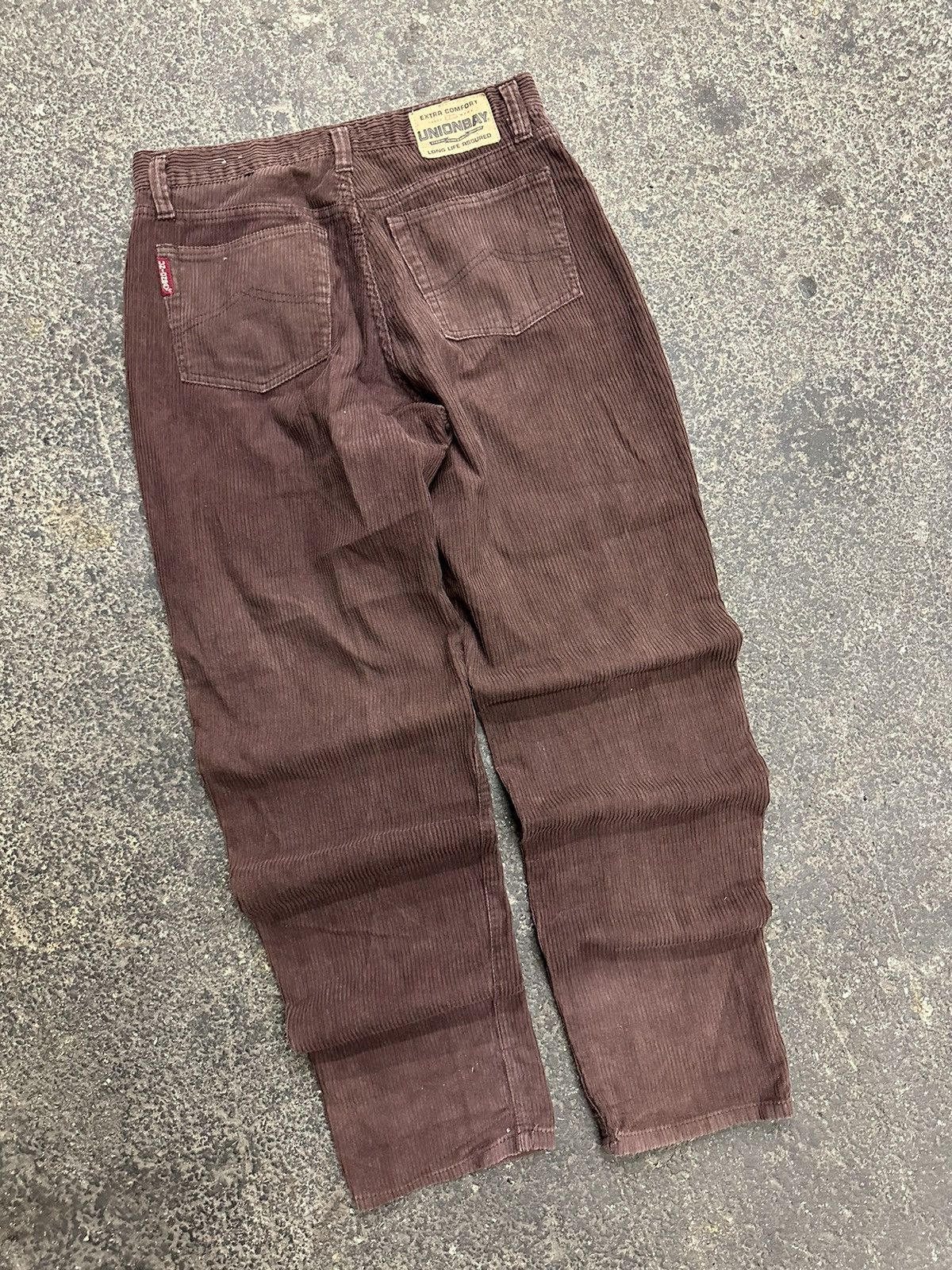 UNIONBAY × Vintage Y2K unionbay baggy corduroy pants Size US 32 / EU 48 - 1 Thumbnail