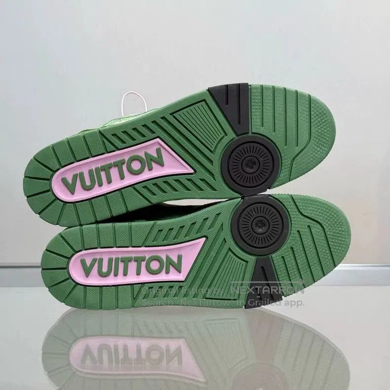 Louis Vuitton Louis Vuitton x Tyler Trainer Green UK9.5. Size US 9.5 / EU 42-43 - 7 Thumbnail