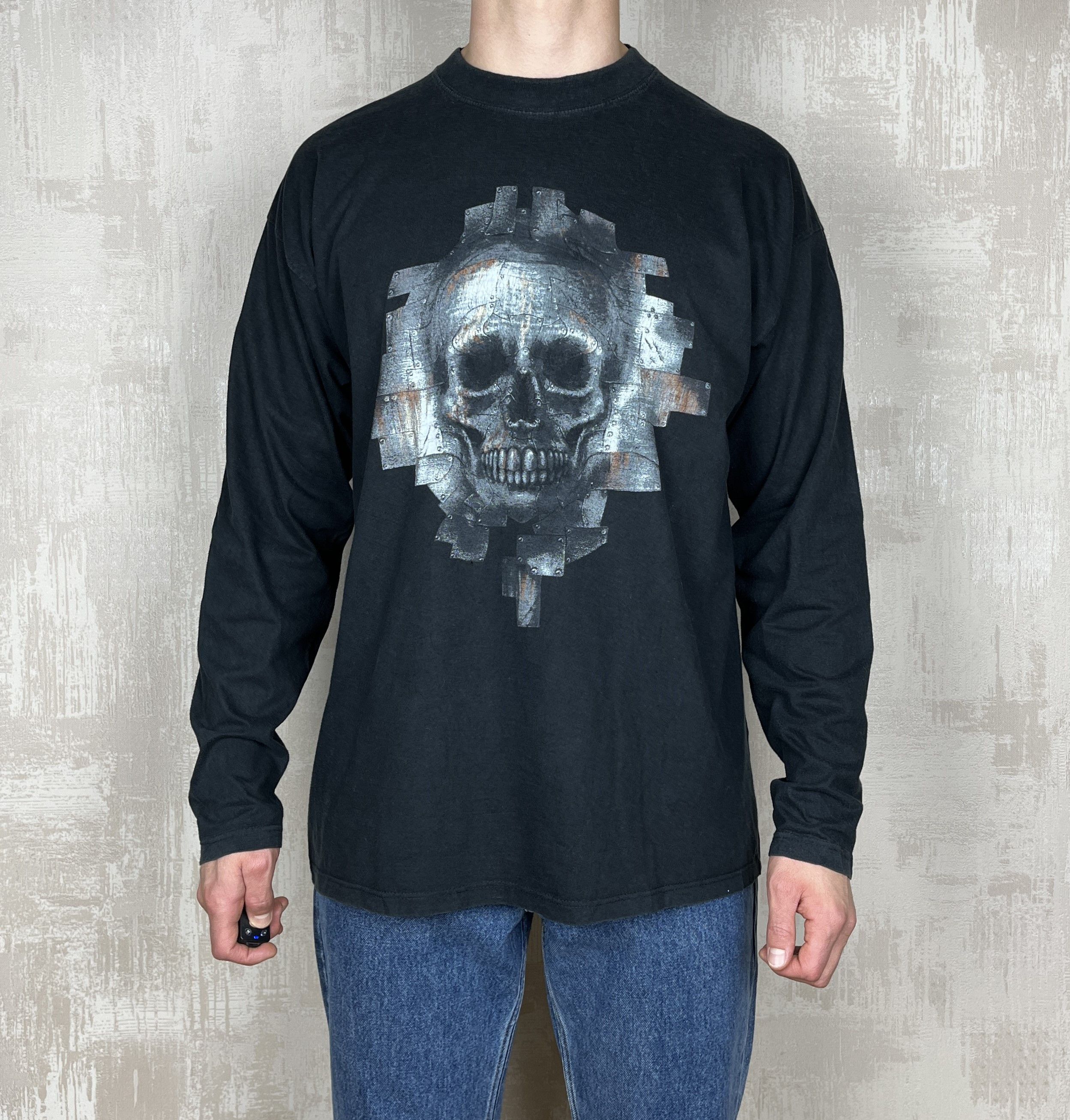 Thunderdome Thunderdome Music Festival Techno Rave 1998 Skull T-shirt Size US XL / EU 56 / 4 - 1 Thumbnail