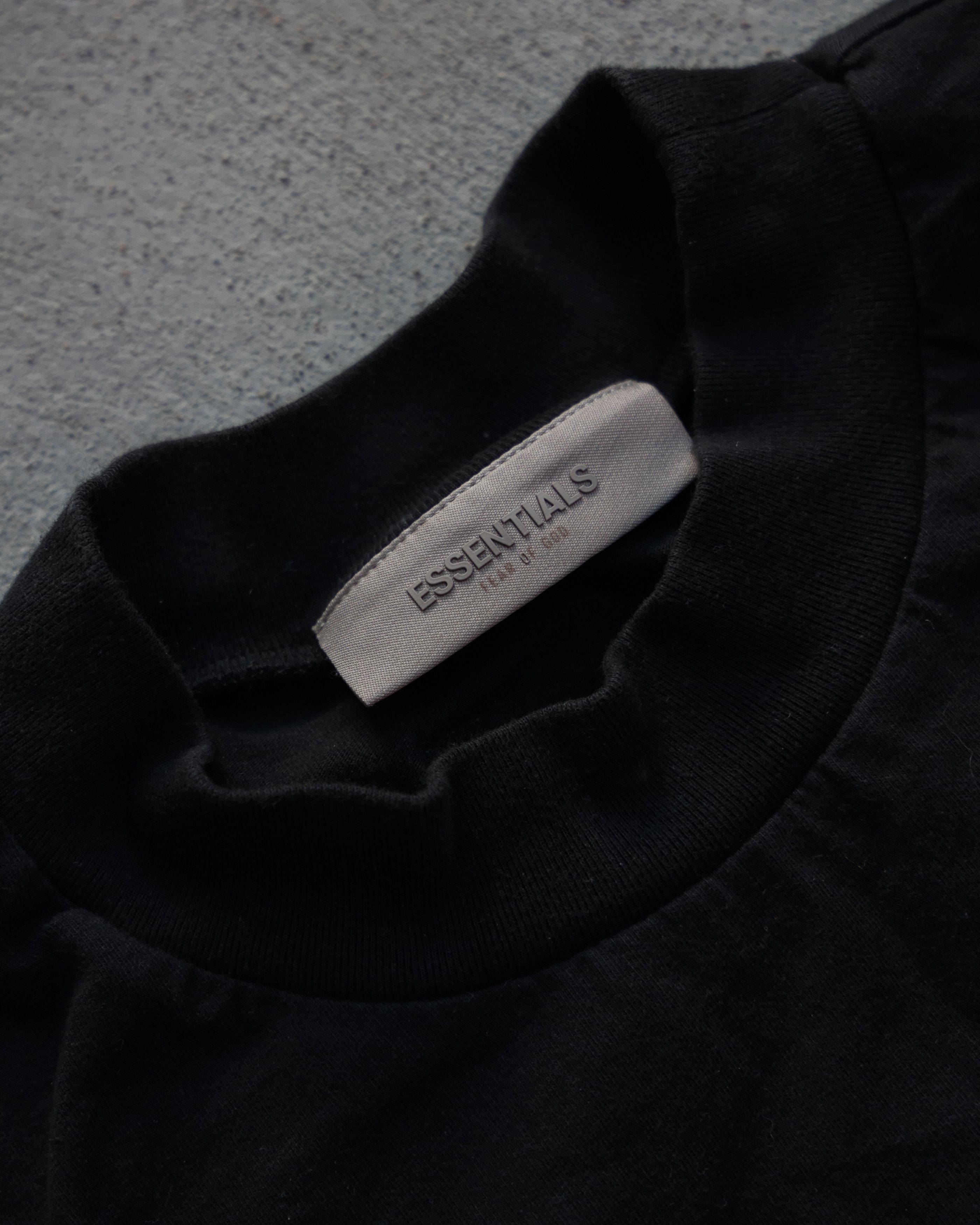 Fear of God Fear Of God Essentials Black Tee Size US L / EU 52-54 / 3 - 6 Thumbnail