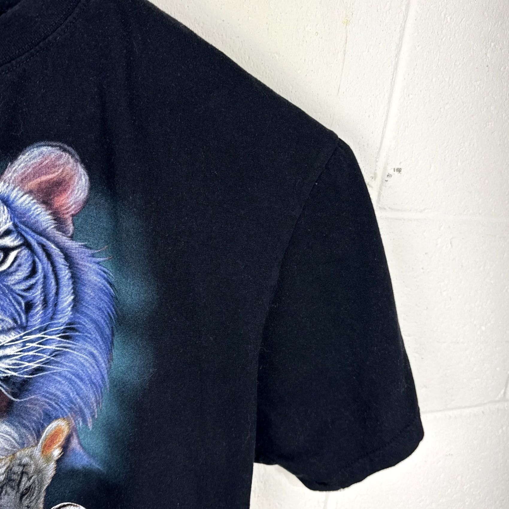 Doublet Vintage Hot Rock Snow Tiger Graphic Tee XXL Black Double Sided 25x31 Size US XXL / EU 58 / 5 - 7 Thumbnail